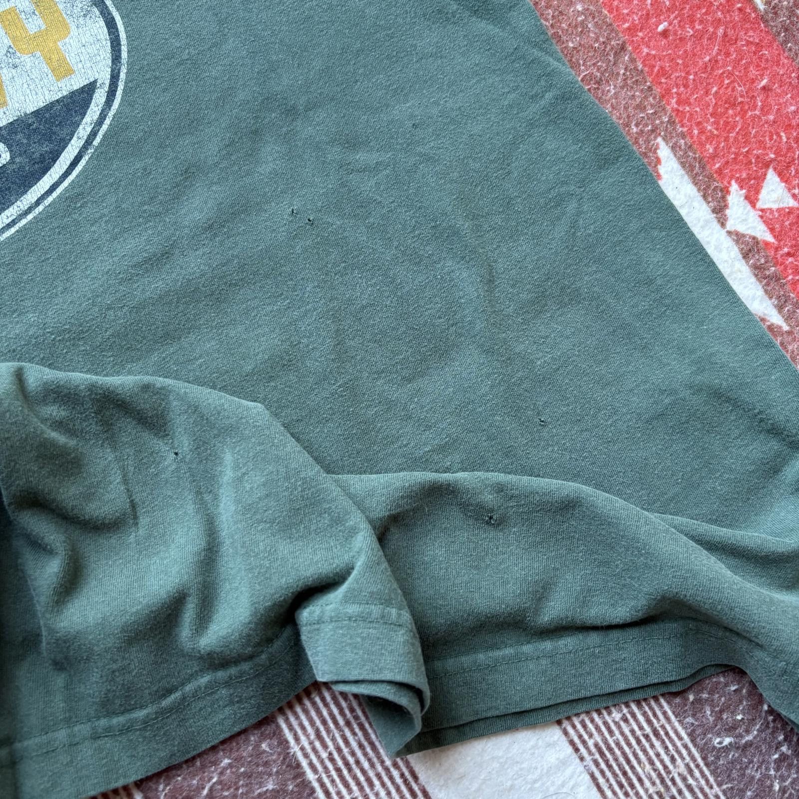 Old Navy Vintage Y2K Forest Green Old Navy Grunge Skater Shirt Size US M / EU 48-50 / 2 - 6 Thumbnail
