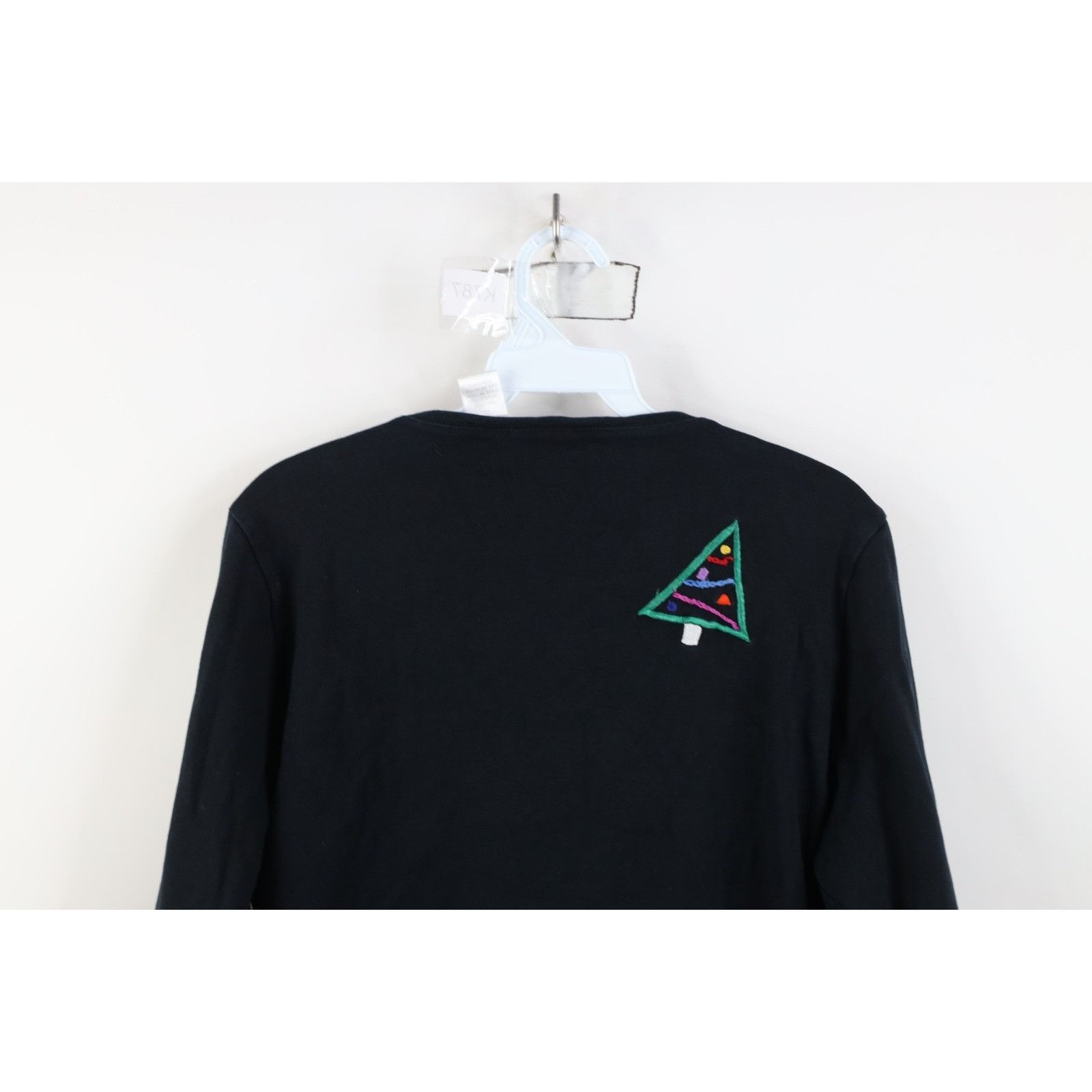 Vintage Vintage 90s Michael Simon Lite Christmas Tree T-Shirt Size M / US 6-8 / IT 42-44 - 13 Thumbnail
