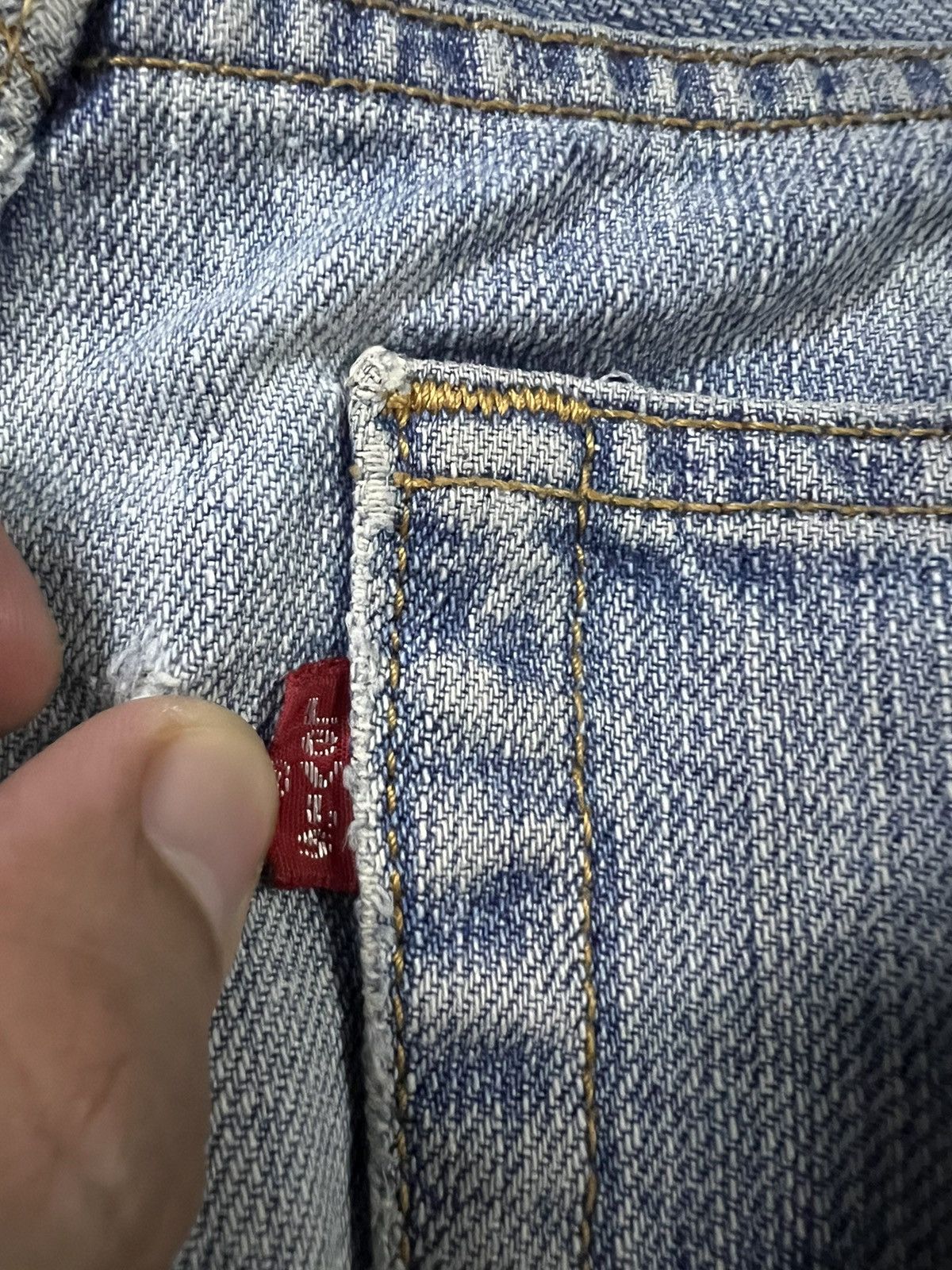 Levi's VINTAGE LEVIS 527 LOW BOOTCUT LIGHT WASH VERY RARE Size US 30 / EU 46 - 13 Thumbnail