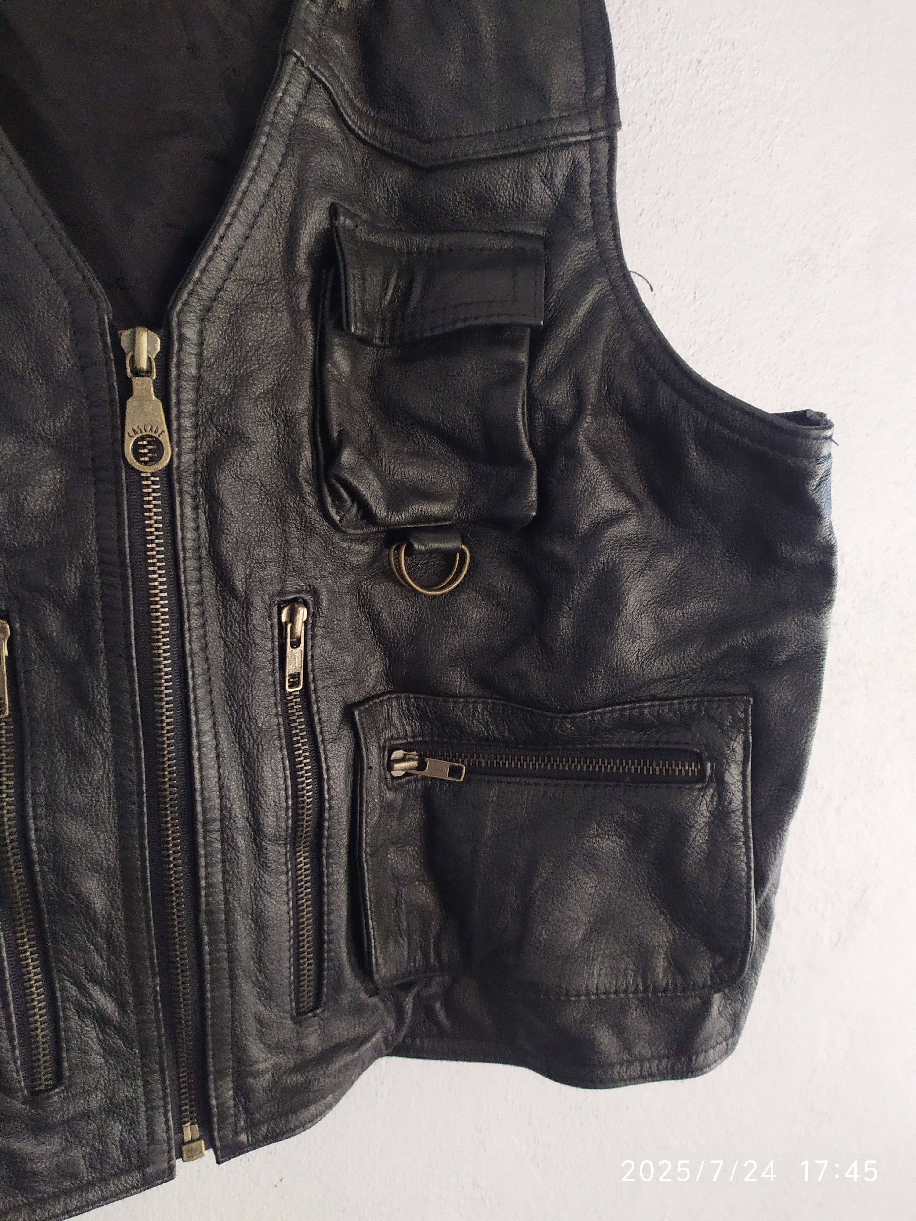 Japanese Brand Vintage Leather Vest Size US M / EU 48-50 / 2 - 4 Thumbnail