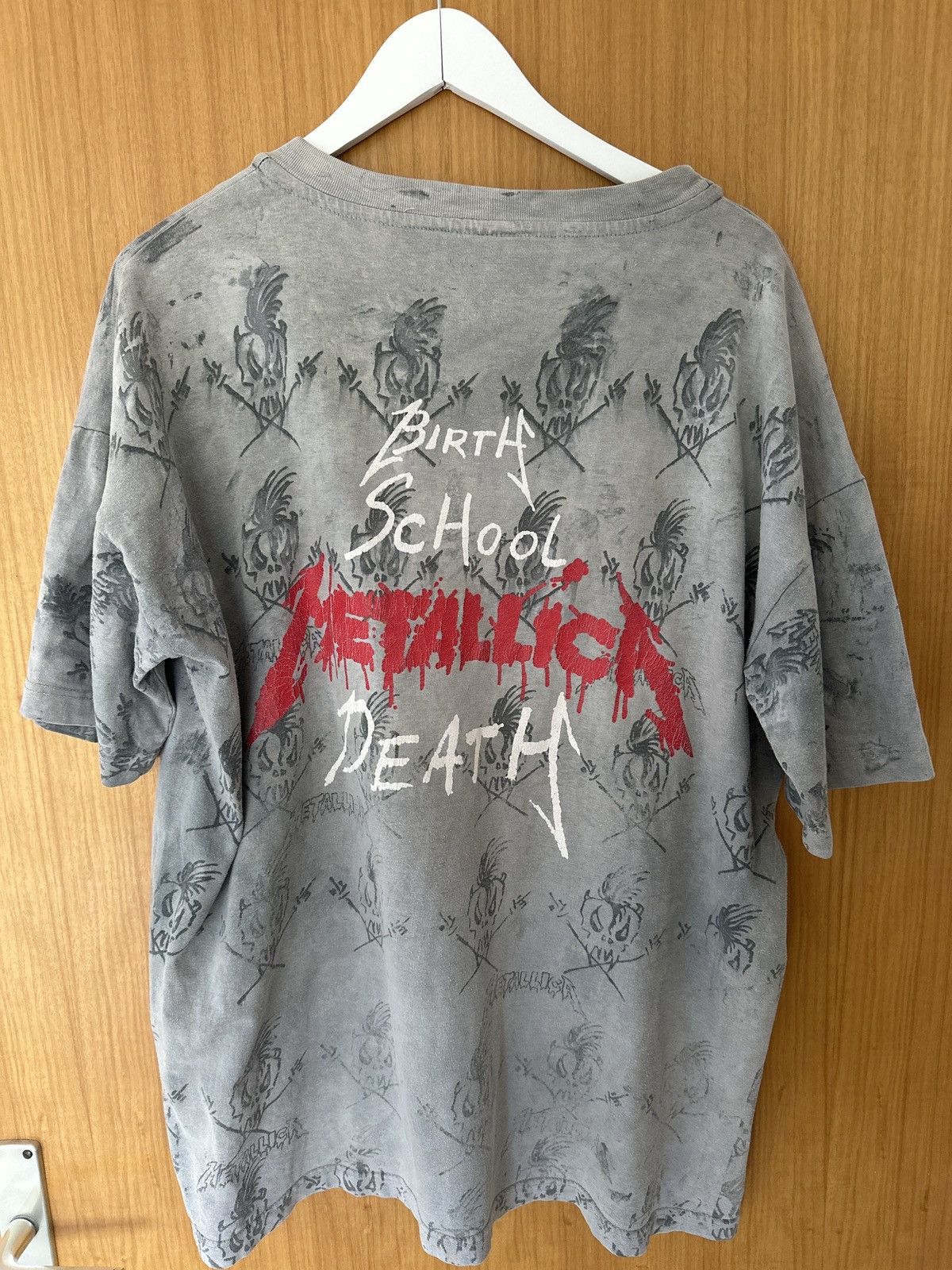 Metallica Metallica „Birth, School, Metallica Death“ All Over Print T Size US XL / EU 56 / 4 - 1 Thumbnail