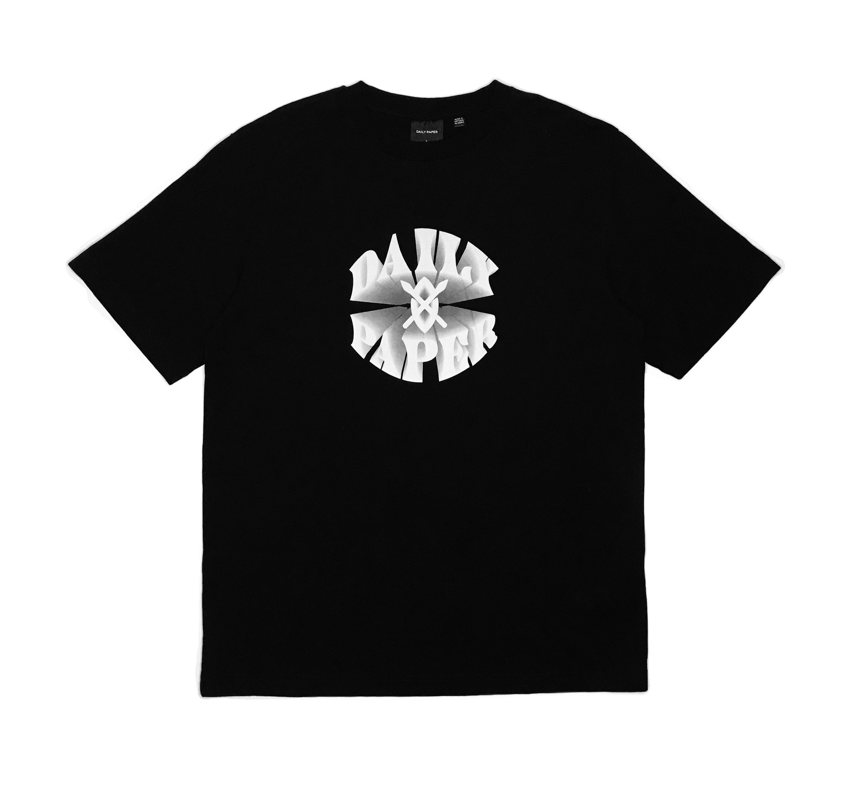 Daily Paper Daily Paper Mens Panit Logo T-Shirt in Black Sz L Size US L / EU 52-54 / 3 - 1 Thumbnail