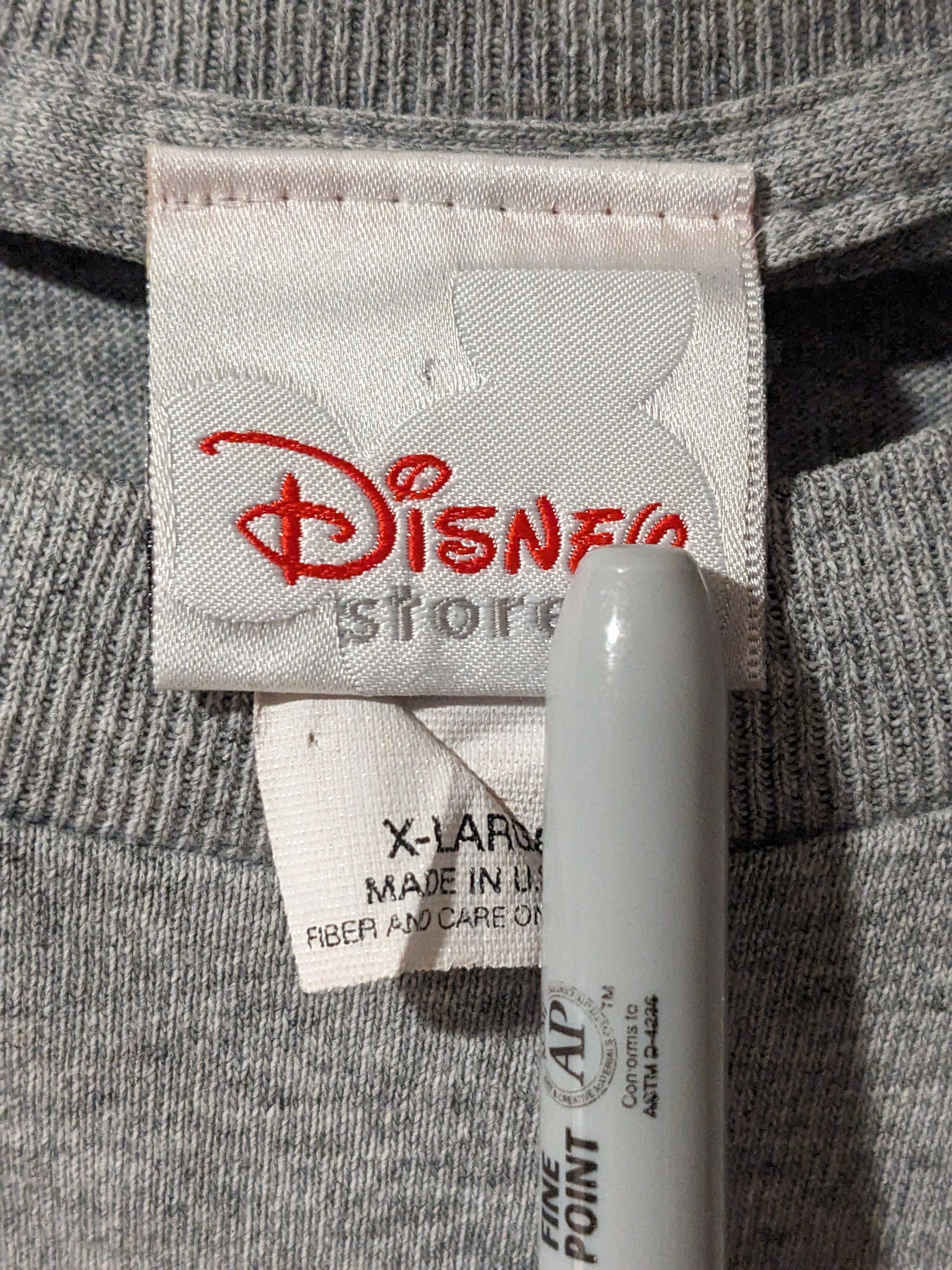 Disney × Vintage Vintage 90s Disney Store Exclusive Mickey Mouse T-Shirt Size US XL / EU 56 / 4 - 3 Thumbnail
