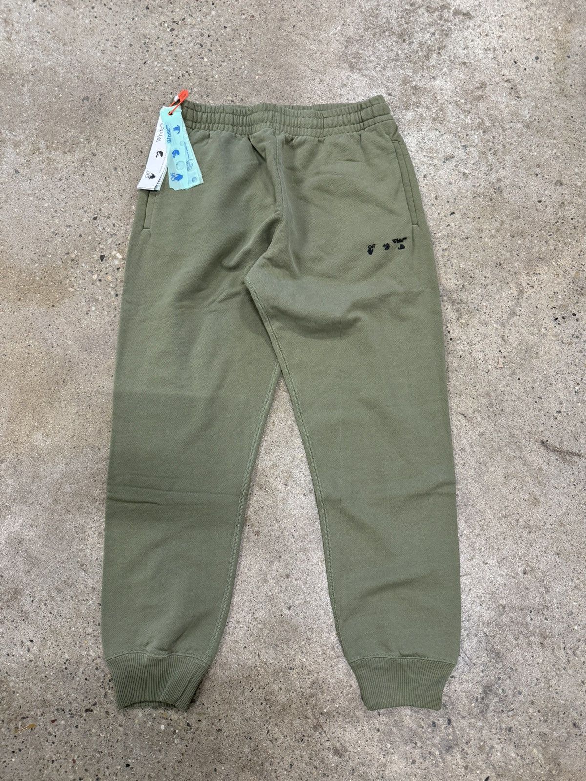 Pre-owned Off-white Logo Sweatpants New 750$