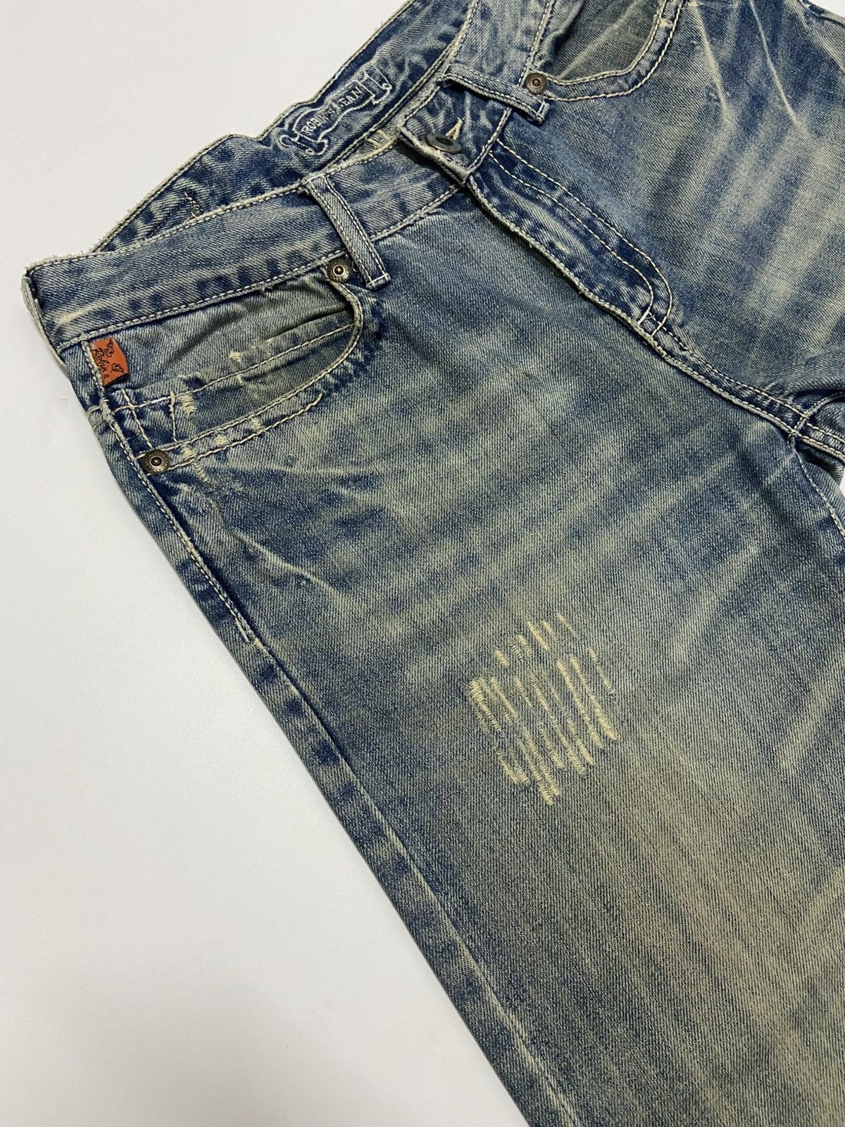 Robins Jeans DISTRESSED ROBIN'S JEANS Size US 31 - 4 Thumbnail