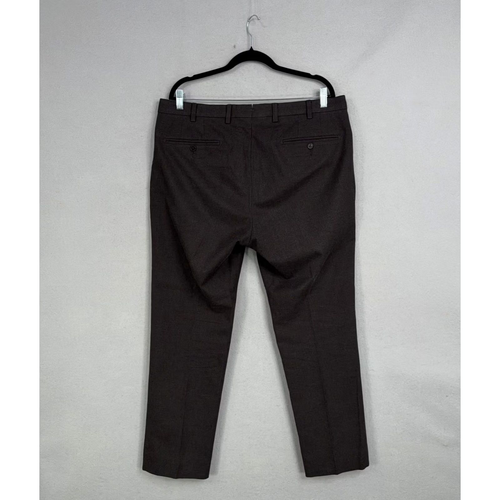 Hamilton Kent & Curwen Pants Mens 38 Brown Hamilton Cotton Dress Tapered Slacks Size US 38 / EU 54 - 7 Thumbnail
