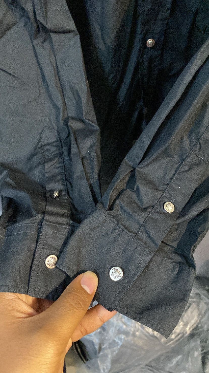 Designer × Versace Jeans Couture Versace Jeans Couture Shirt Button Up Black Size US XL / EU 56 / 4 - 9 Thumbnail