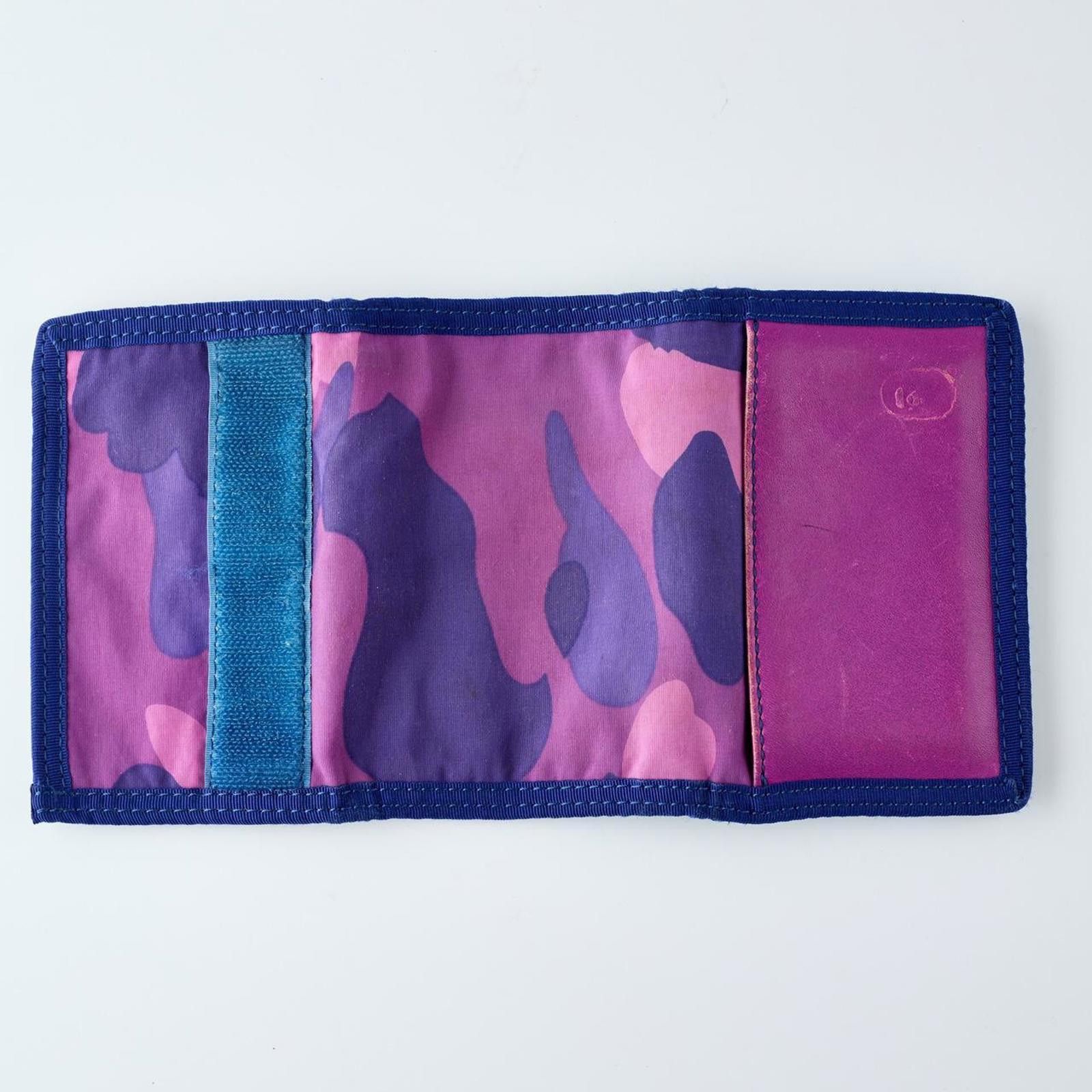 Bape A Bathing Ape OG Leather Camo Trifold Wallet Size ONE SIZE - 3 Thumbnail