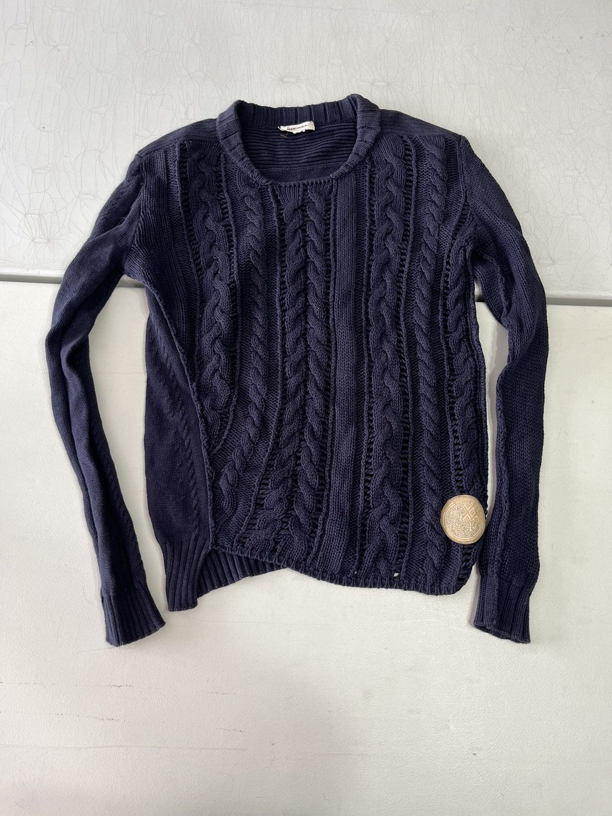 Diesel Vintage diesel knit pullover sweater Size US L / EU 52-54 / 3 - 1 Thumbnail