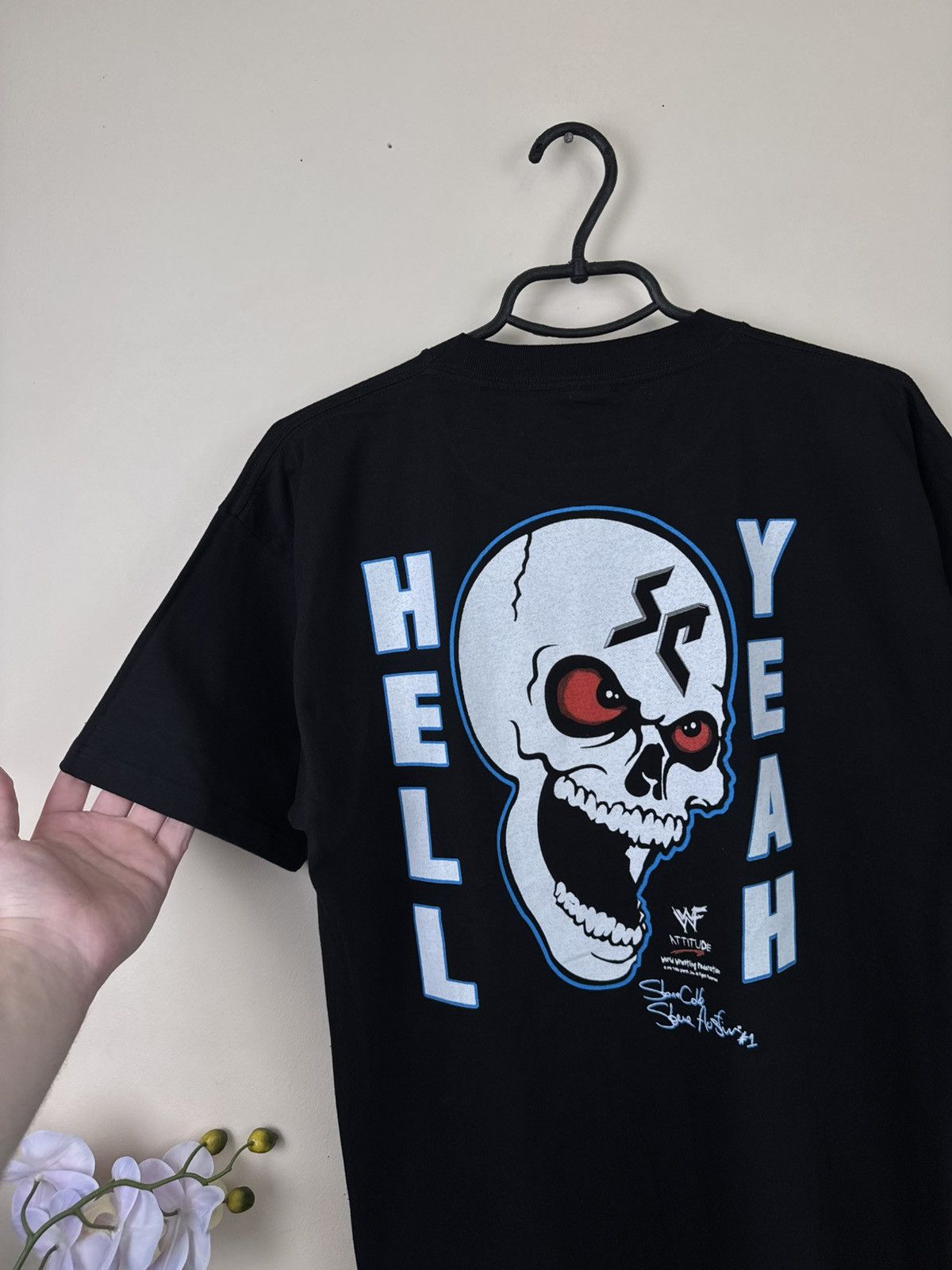 WWF Vintage WWF 1998 Stone Cold Steve Wanna Raise Some Hell M Size US M / EU 48-50 / 2 - 15 Thumbnail