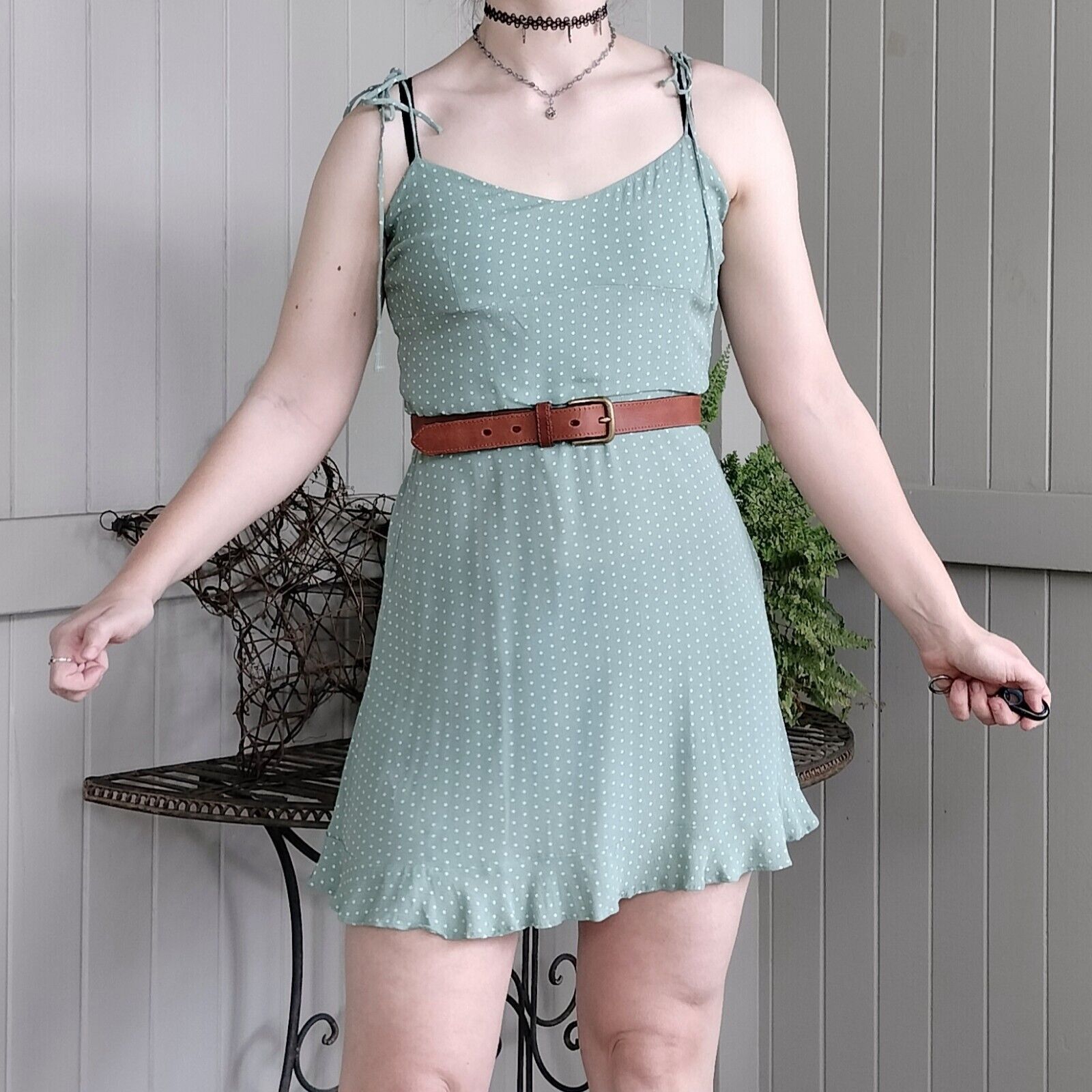 Other Glassons Dress Polka Dot Mini A Line Lolita Summer Cocktail Size M / US 6-8 / IT 42-44 - 1 Thumbnail