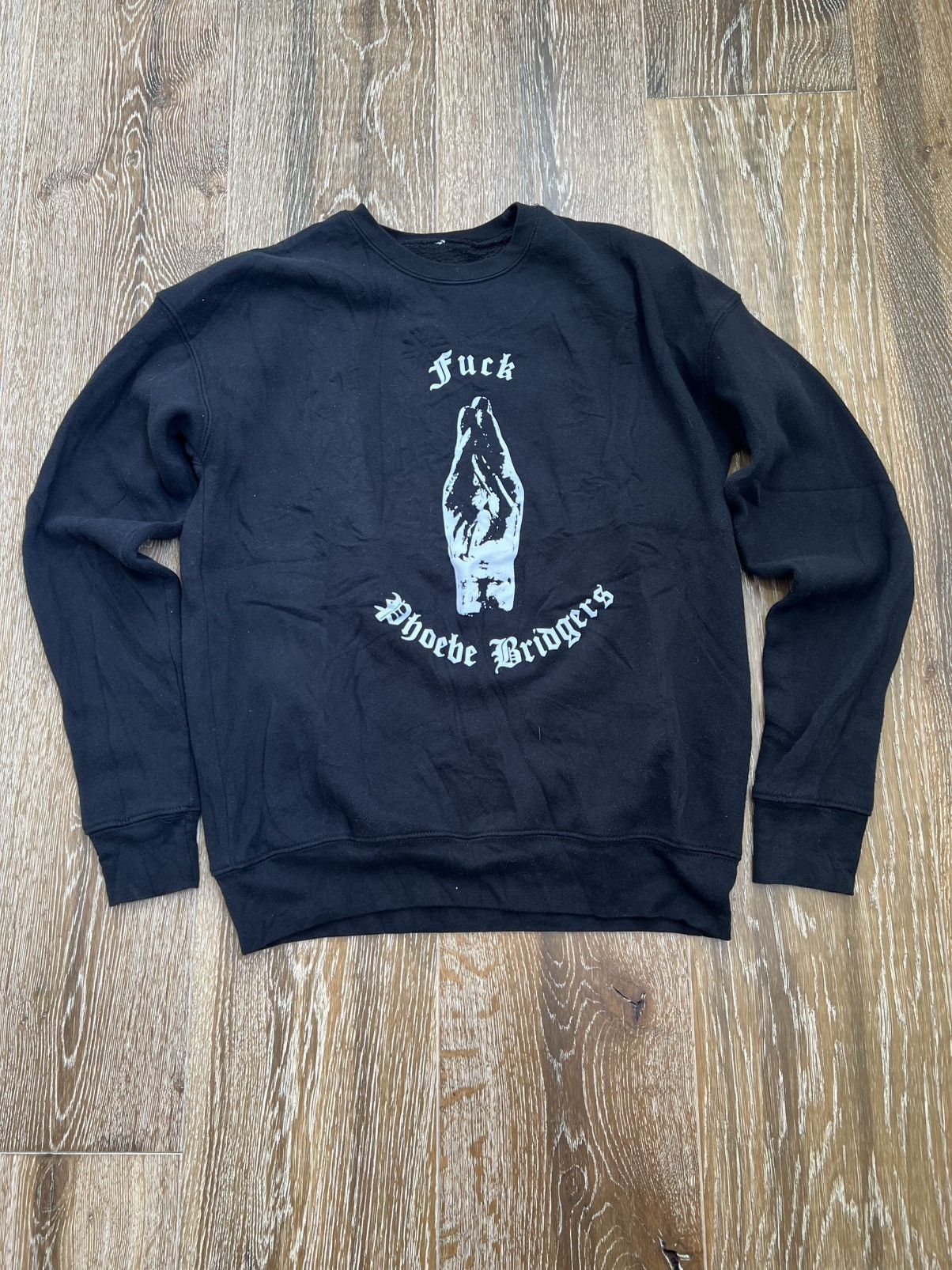 Band Tees Fuck Phoebe Bridgers Sweater Size S / US 4 / IT 40 - 1 Thumbnail