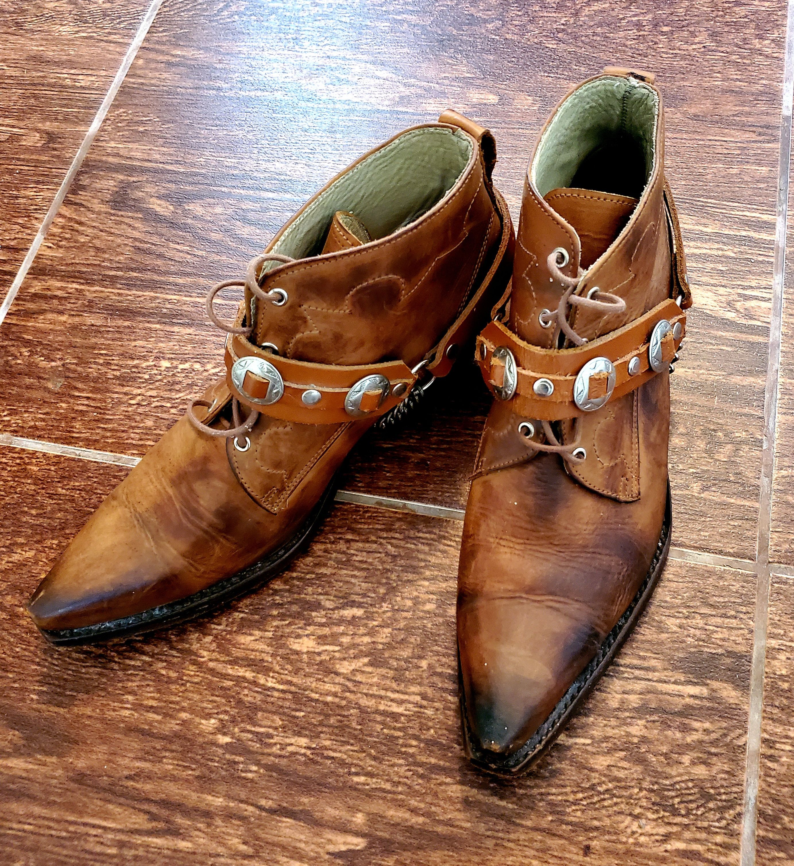 Chelsea Soccer × Cowboy Equipment × Vintage Vintage Western Cowboy Chelsea Boots size 38 Size US 8 / IT 38 - 2 Thumbnail