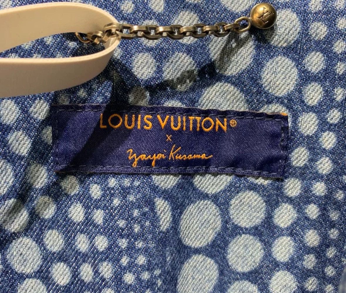 Louis Vuitton LOUIS VUITTON Yayoi Kusama co branded denim print jacket Size US L / EU 52-54 / 3 - 7 Thumbnail