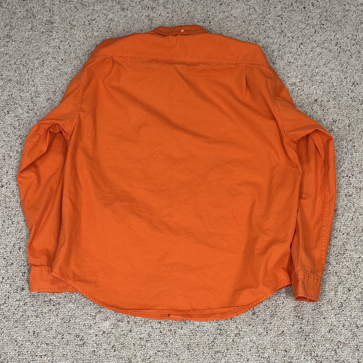 Supreme Orange Small Box Logo Shirt Size US S / EU 44-46 / 1 - 2 Thumbnail
