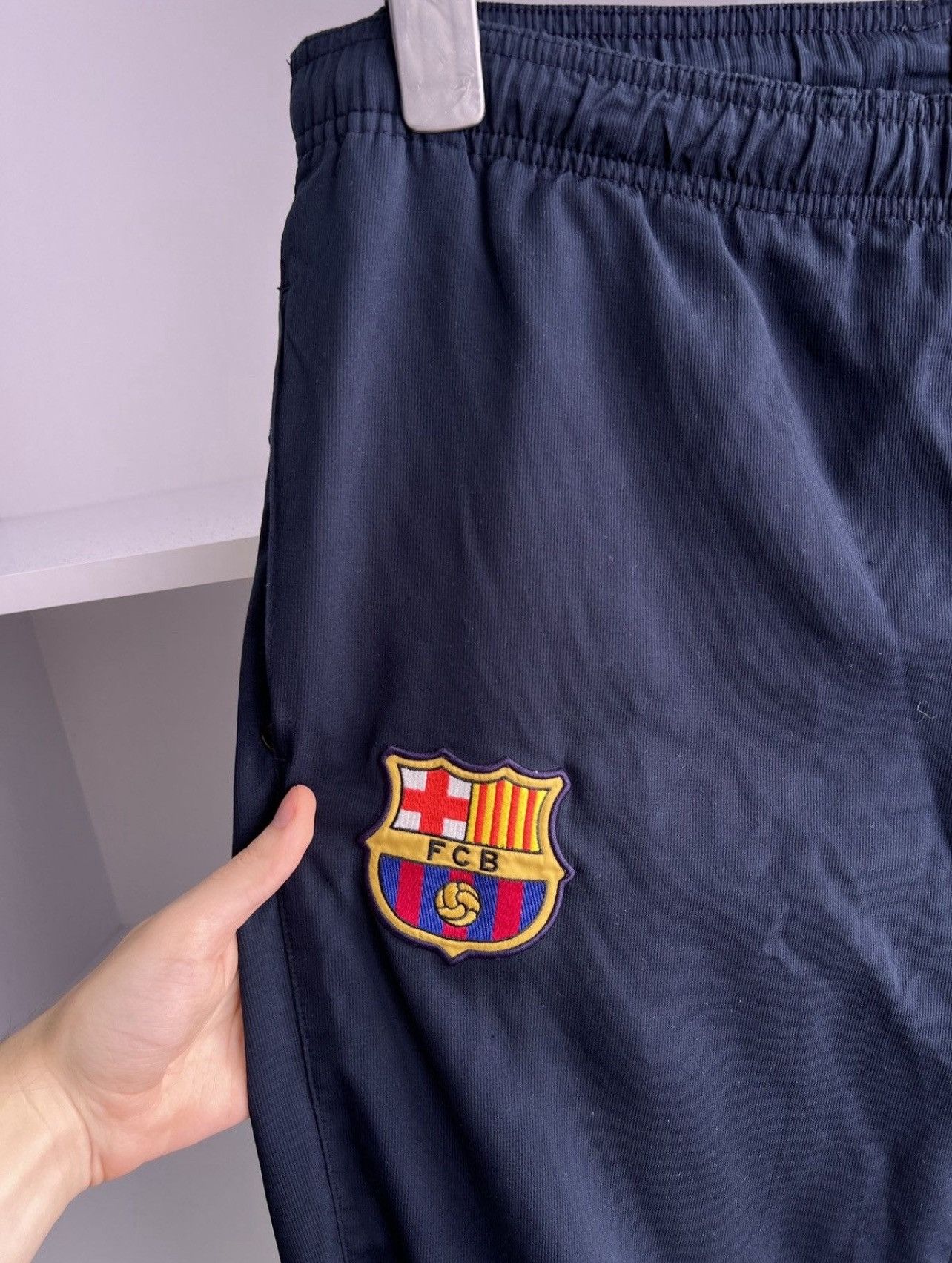 Nike Nike Pants Vintage Nike FC Barcelona Track Pants Size US 33 - 3 Thumbnail