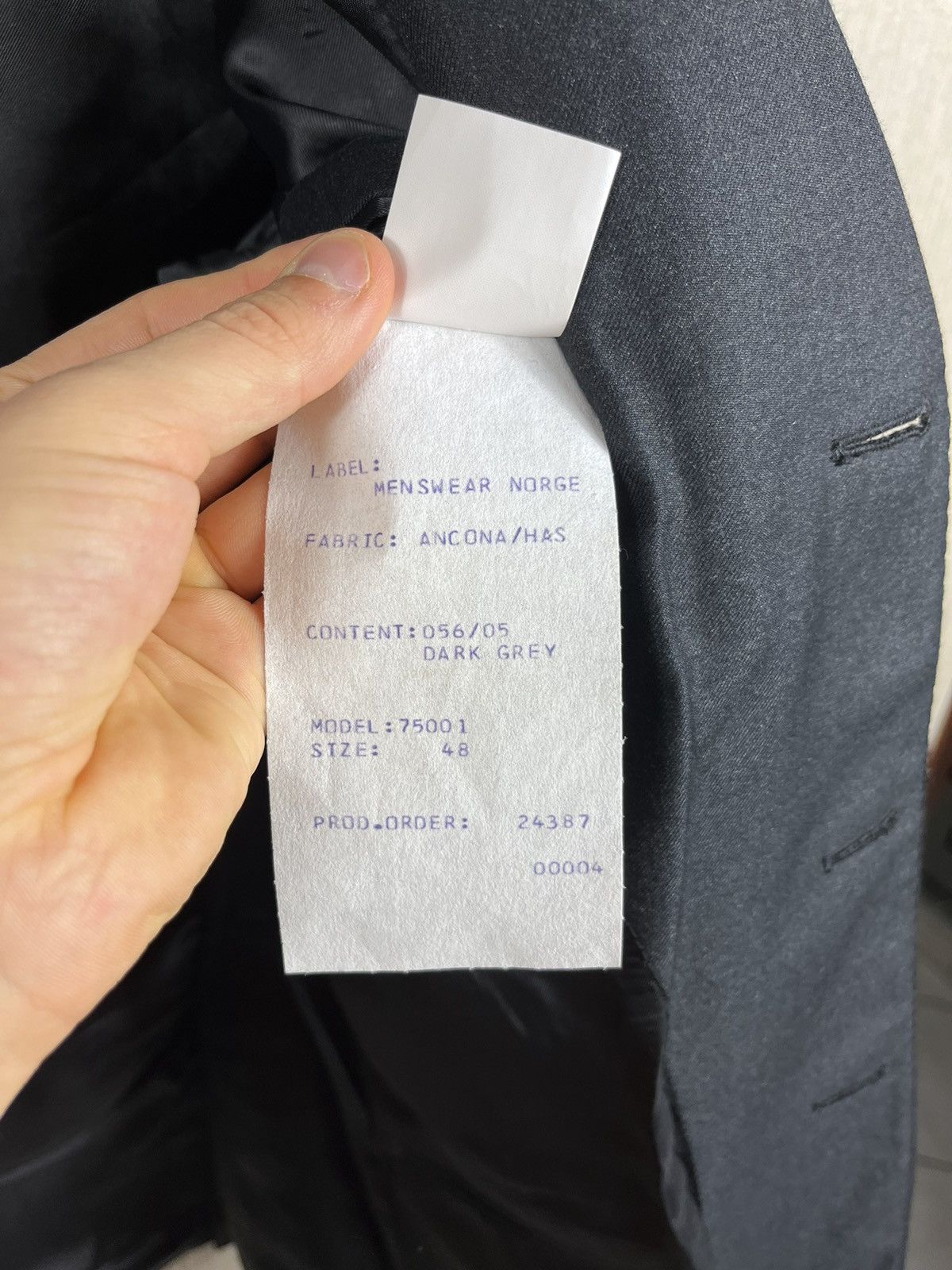 Designer × Ermenegildo Zegna Ermenegildo Zegna Australian wool blazer jacket coat vintage Size 48R - 17 Thumbnail