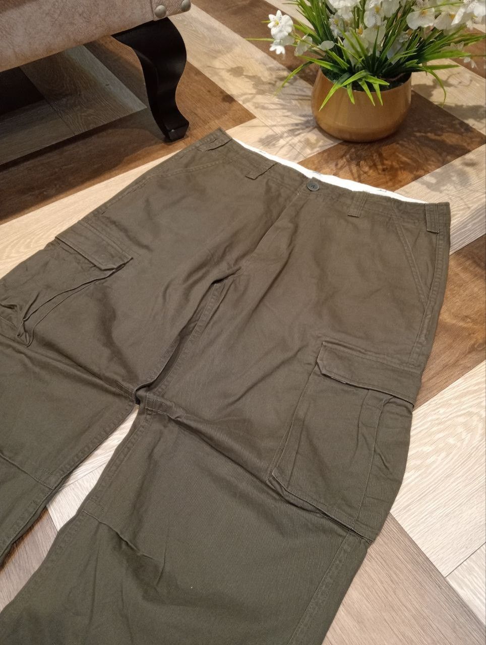 Japanese Brand SURPLUS JAPAN GENERAL WEAR MILITARY BAGGY CARGO PANTS Size US 36 / EU 52 - 4 Thumbnail
