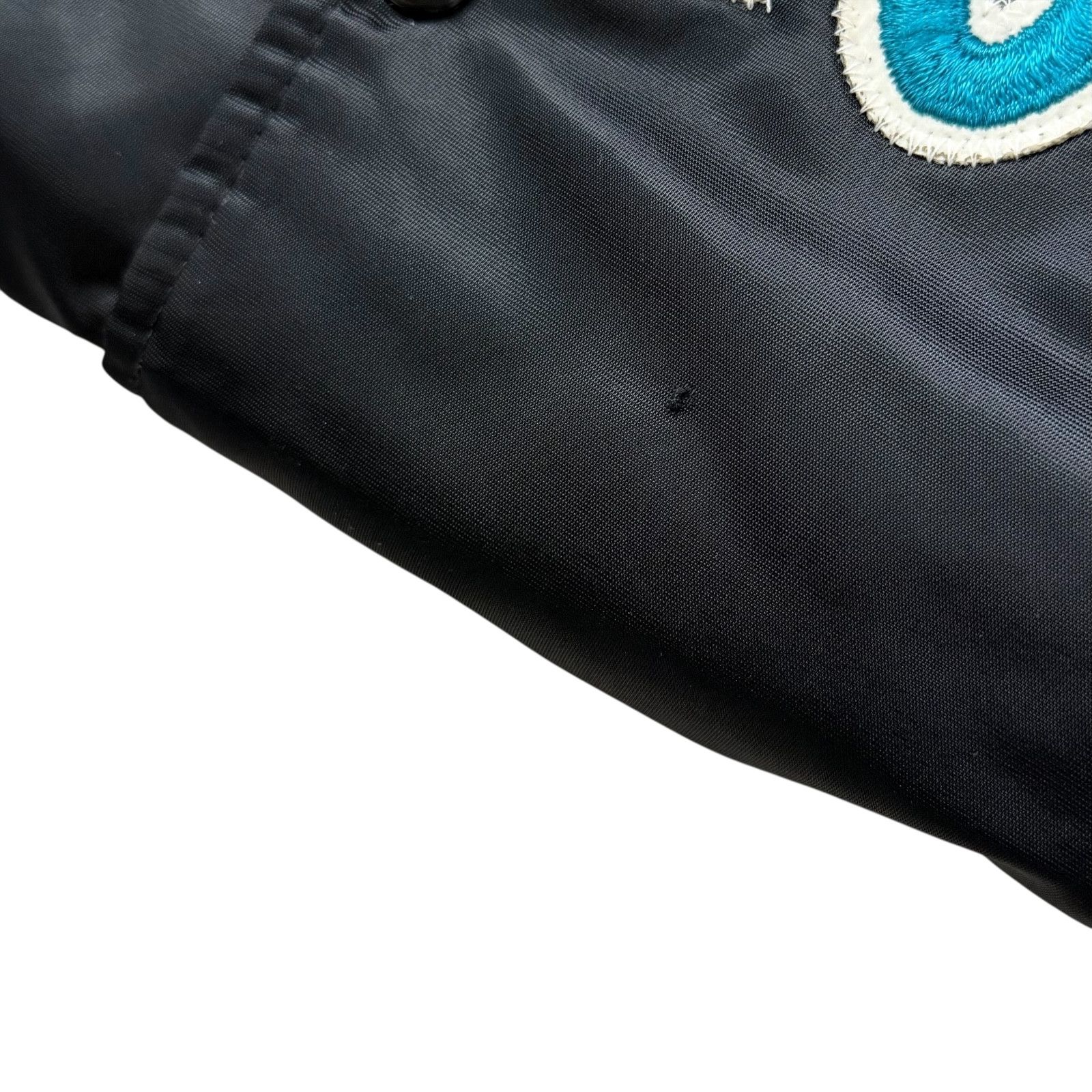 NBA VTG 90s CHARLOTTE HORNETS STARTER BOMBER SATIN JACKET Size US M / EU 48-50 / 2 - 10 Thumbnail