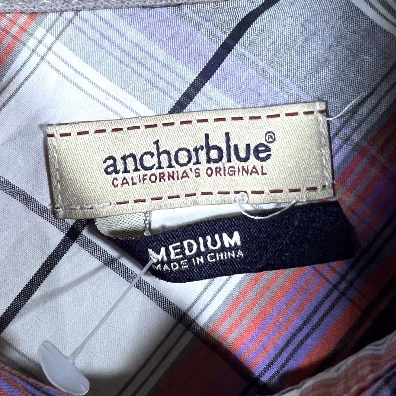 Anchor Blue Anchor Blue Cowboy Western Plaid Check Popper Long Sleeve Shirt Medium Mens Multicolor Red/Black/Grey/White/Blue Check Western Shirt Size US M / EU 48-50 / 2 - 4 Thumbnail