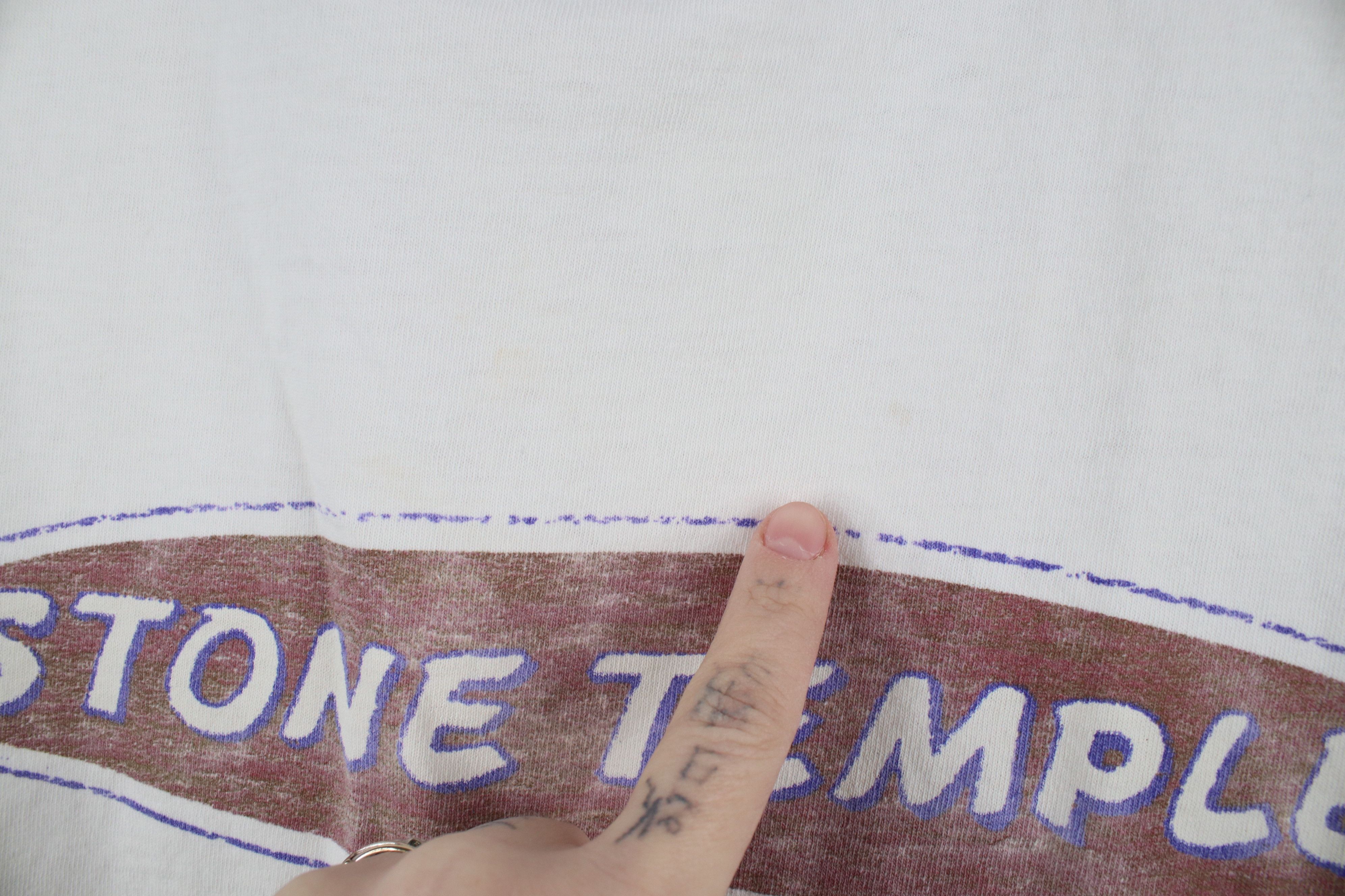 Giant Vintage 90s Giant Spell Stone Temple Pilots Band T-Shirt USA Size US XL / EU 56 / 4 - 7 Thumbnail