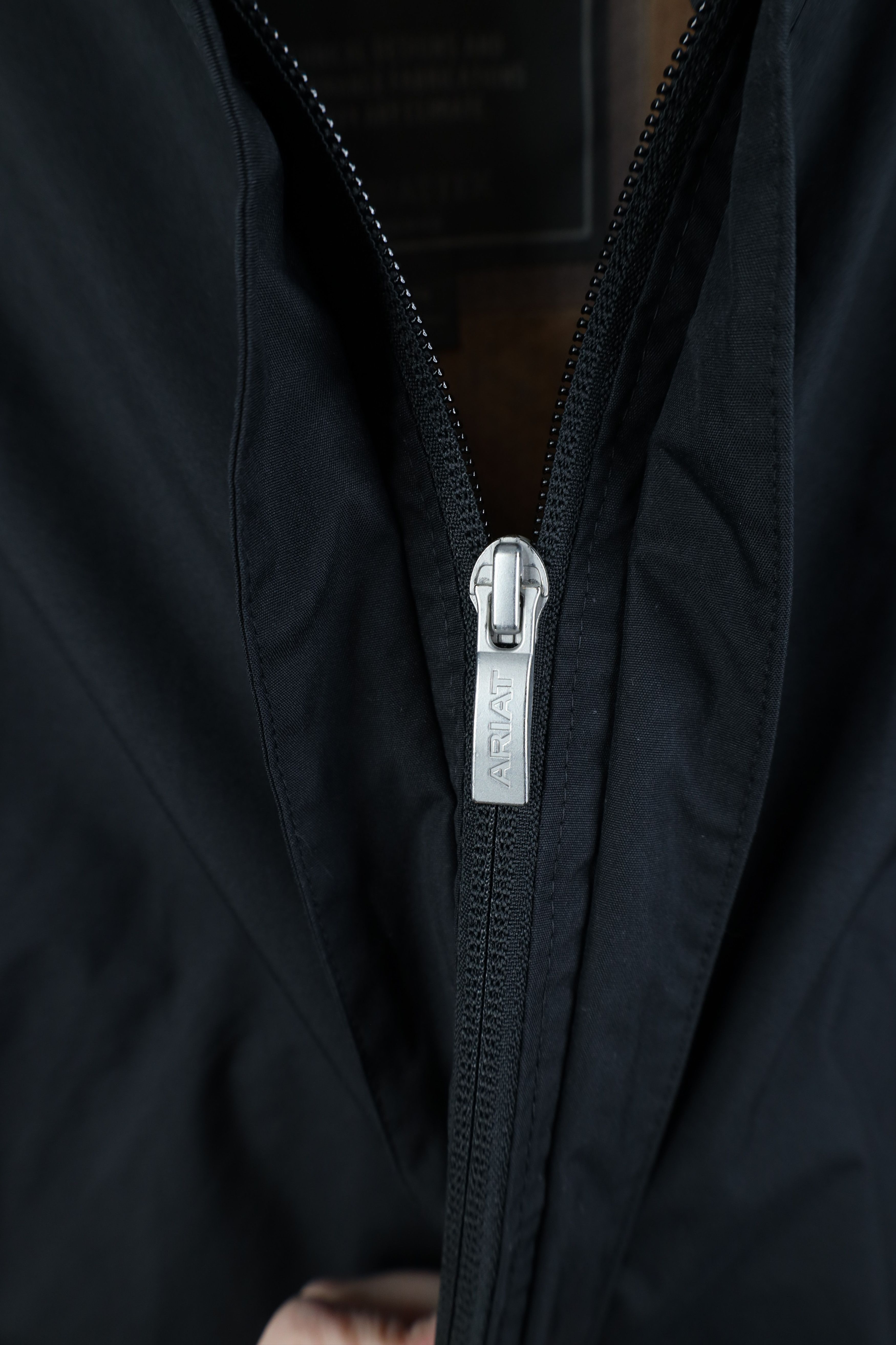 Ariat Ariat Ariattek Waterproof Hooded Full Zip Jacket Coat Black Size XL / US 12-14 / IT 48-50 - 8 Thumbnail
