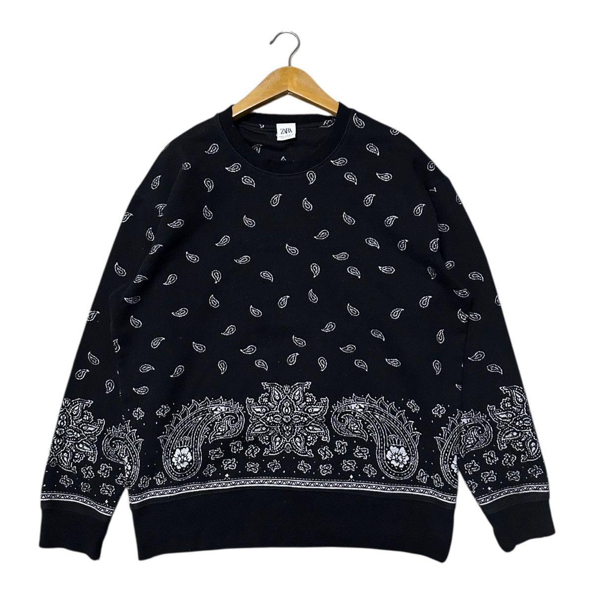 Zara Zara bandana presley fullprinted sweatshirt Size US M / EU 48-50 / 2 - 2 Thumbnail