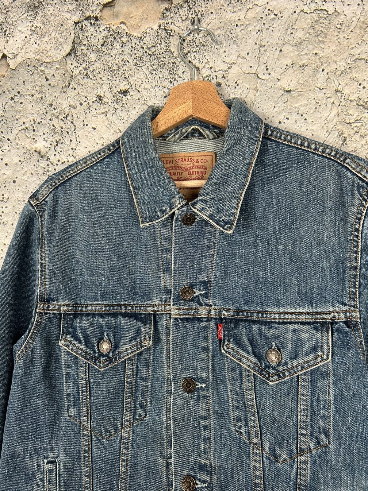 Levi's Vintage Levi’s 1997 Archival Denim Trucker Jacket Size US M / EU 48-50 / 2 - 3 Thumbnail