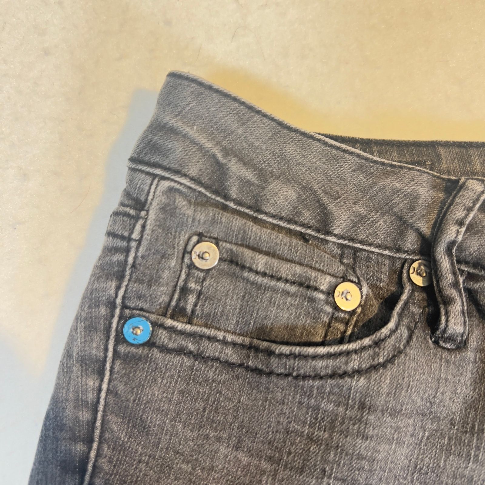 Hurley Hurley 90 Denim Legging Woman 28W 30L Sz 7 Low Rise STRETCH Size 28" / US 6 / IT 42 - 4 Thumbnail