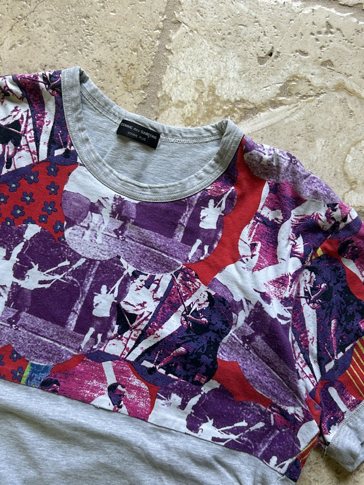 Comme des Garcons Homme Plus Comme Des Garçons A/W 2001 ‘Psychedelic’ Tee Size US M / EU 48-50 / 2 - 1 Thumbnail