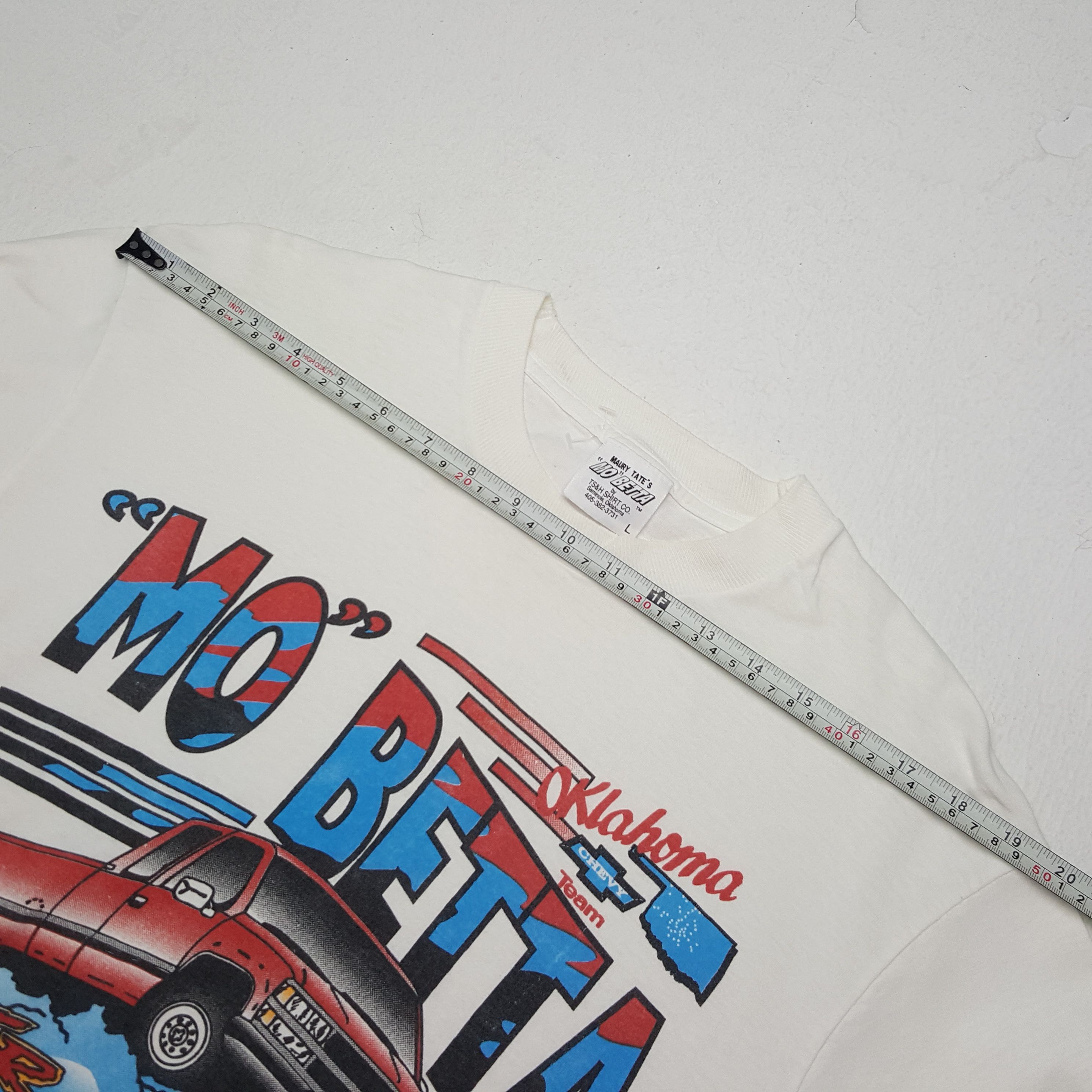 Vintage Vintage Dealer Chevrolet Tshirt Size US L / EU 52-54 / 3 - 5 Thumbnail