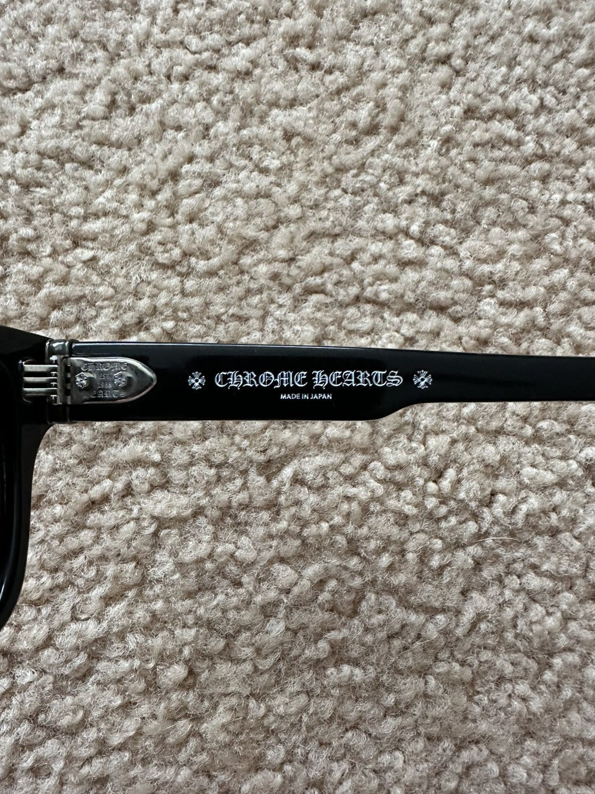 Chrome Hearts Chrome Hearts Midixathrill I Black Sunglasses & Case Size ONE SIZE - 9 Thumbnail