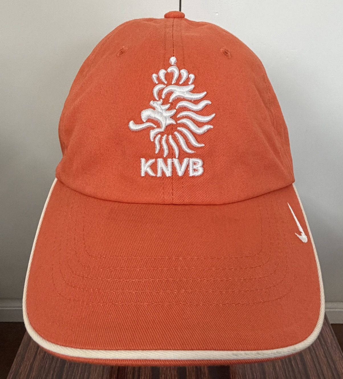 Nike NIKE KNVB HOLLAND NETHERLANDS TEAM HAT CAP SOCCER VINTAGE Size ONE SIZE - 1 Thumbnail
