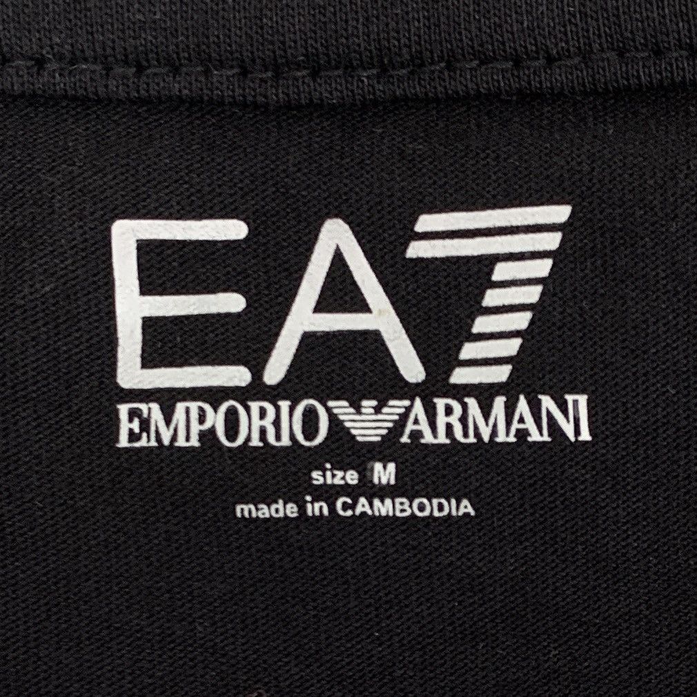 Armani Armani Black Logo Printed Long Sleeve Sweatshirt K26WX Size US M / EU 48-50 / 2 - 5 Thumbnail