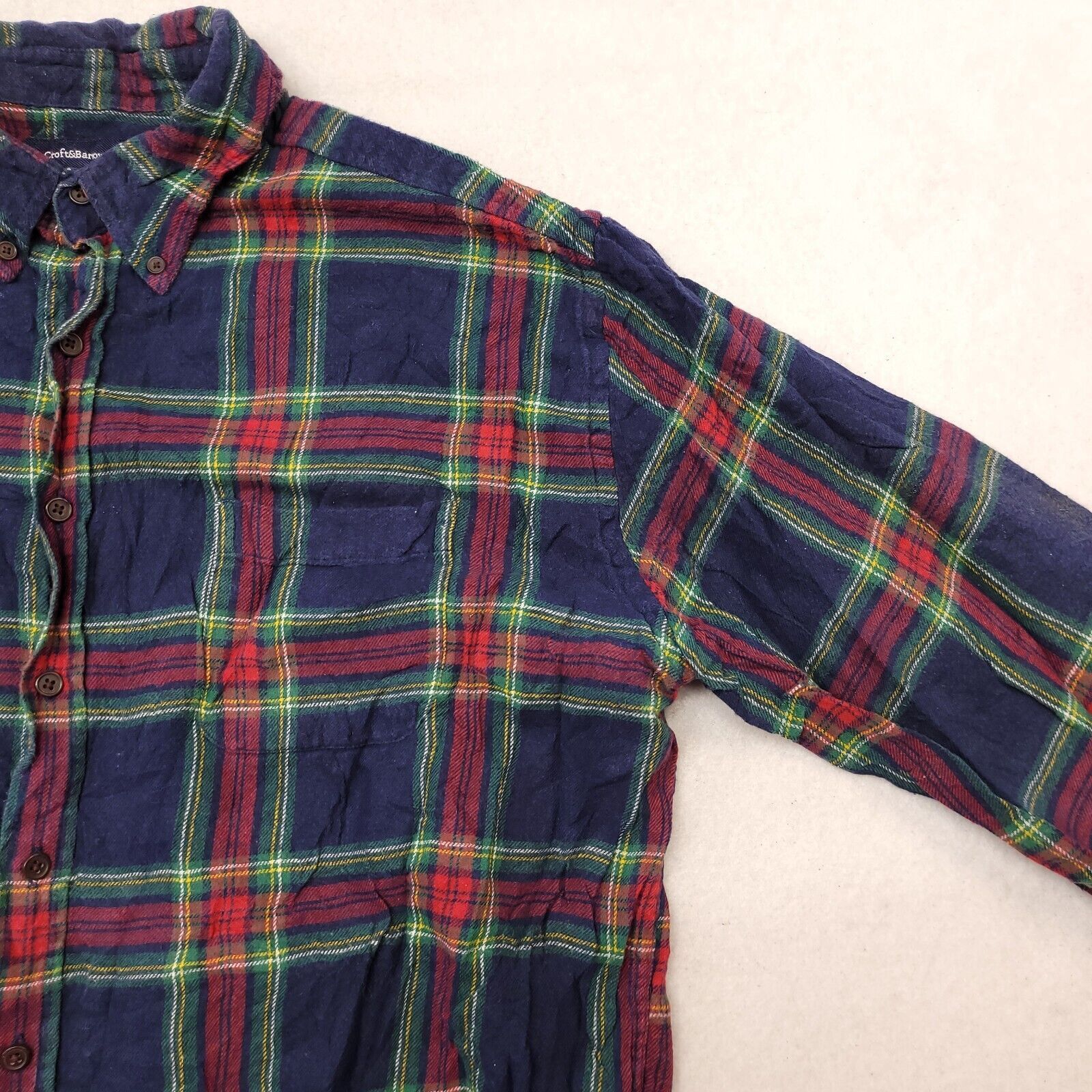 Croft & Barrow Croft & Barrow Tartan Flannel Shirt Mens Size Extra Large XL Size US XL / EU 56 / 4 - 5 Thumbnail