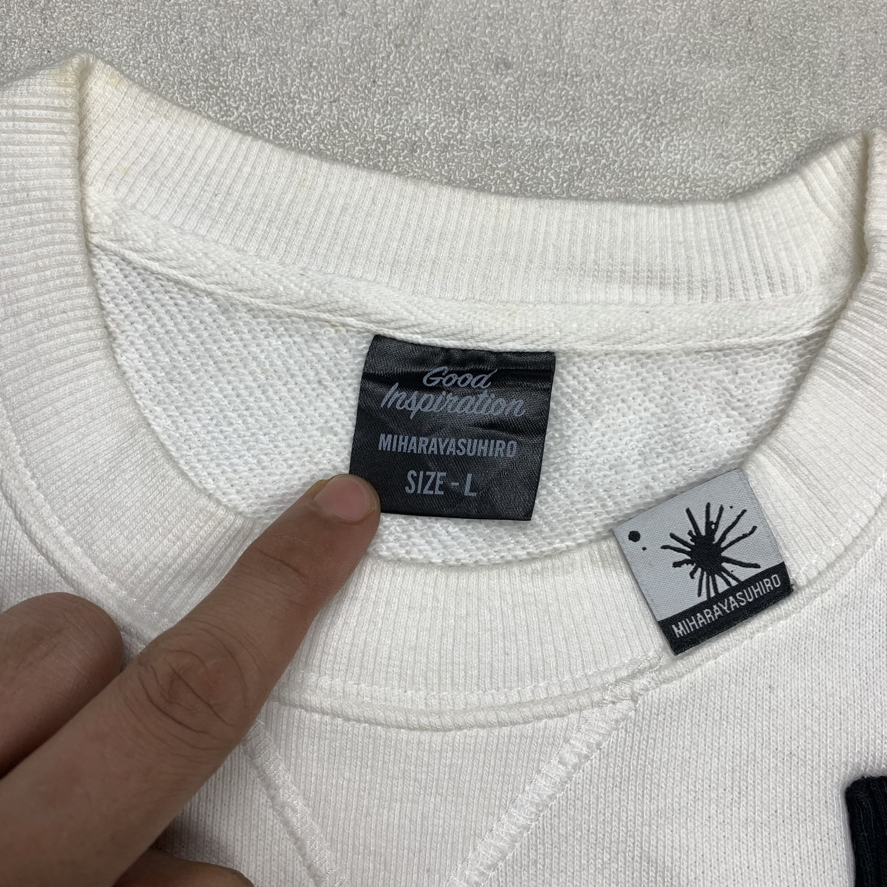 Maison MIHARA YASUHIRO Miharayasuhiro Sweatshirt Crewneck Size US L / EU 52-54 / 3 - 7 Thumbnail