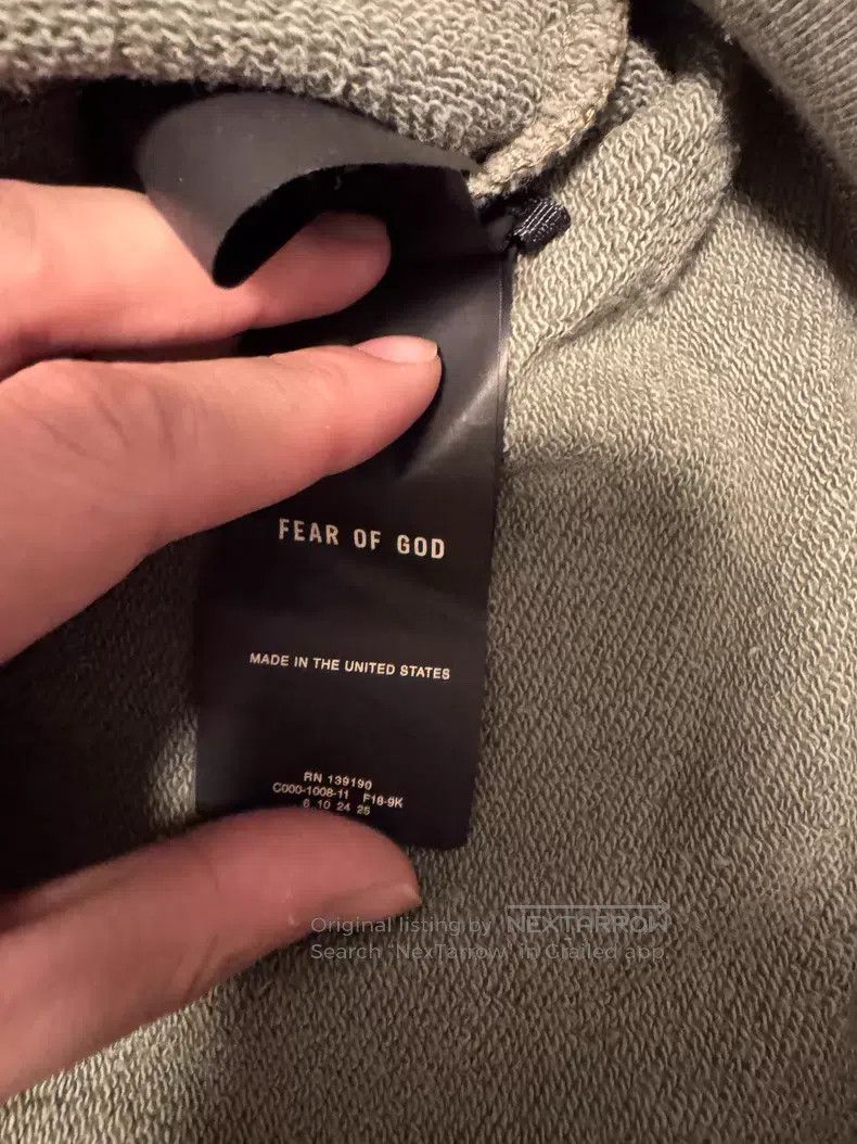 Fear of God fear of god 6th Henry Collar Matcha Green Size US M / EU 48-50 / 2 - 6 Thumbnail