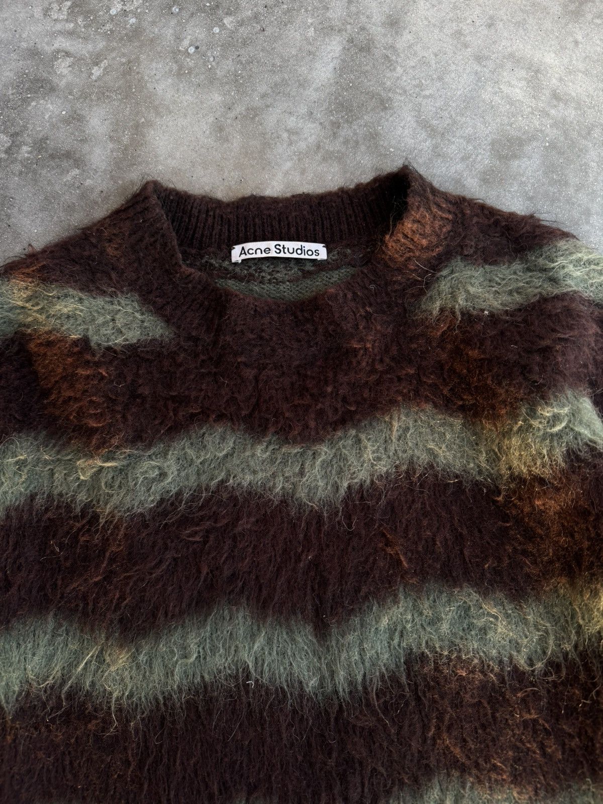 Acne Studios Acne Studios Mohair Alpaca Fuzzy Sweater Knit Hype designer Size US L / EU 52-54 / 3 - 4 Thumbnail