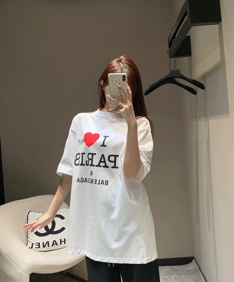 Balenciaga Balenciaga White short-sleeved T-shirt Size US XS / EU 42 / 0 - 7 Thumbnail