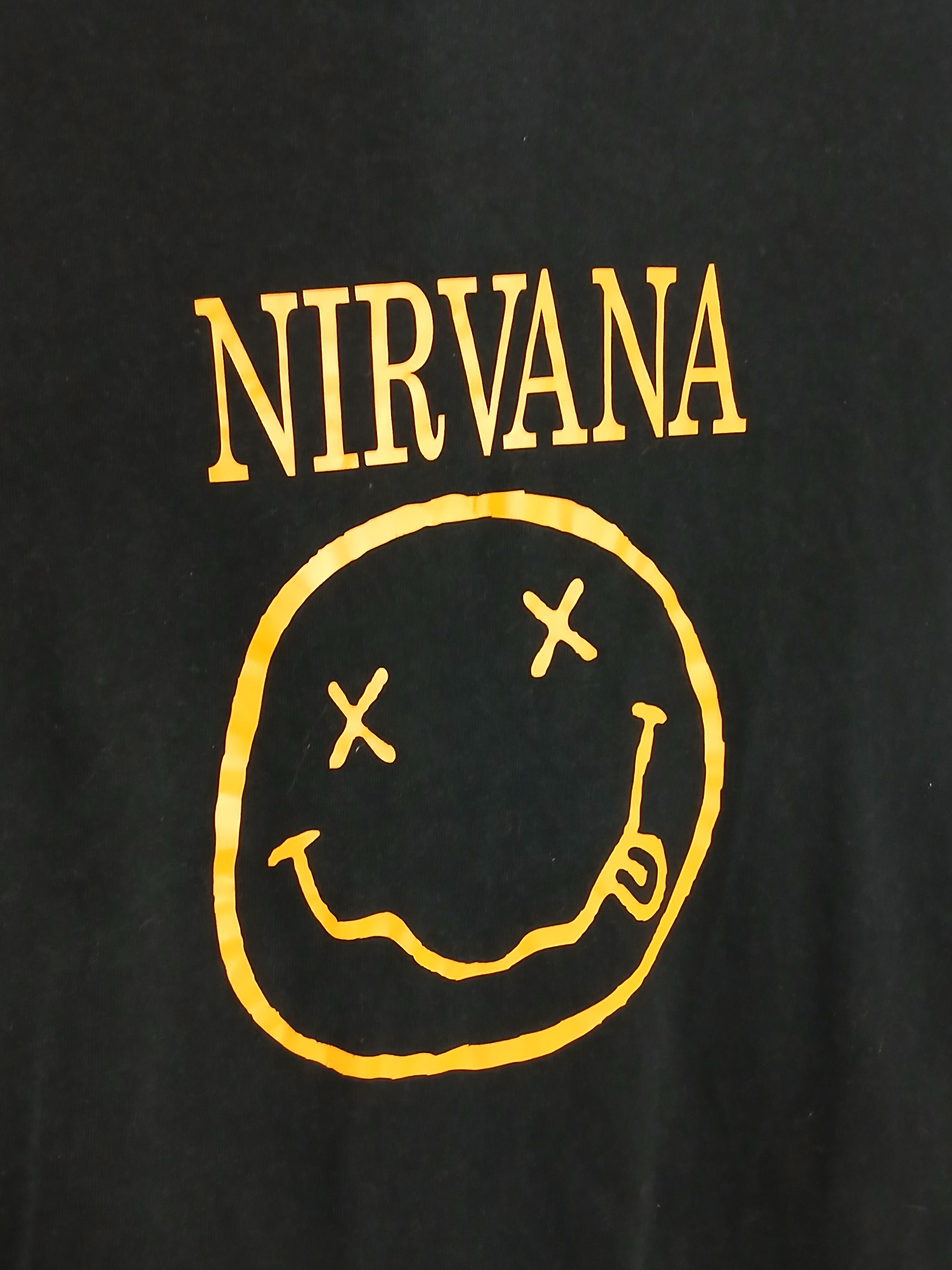 Band Tees × Nirvana Nirvana Kurt Cobain Smile T-Shirt Size US M / EU 48-50 / 2 - 3 Thumbnail