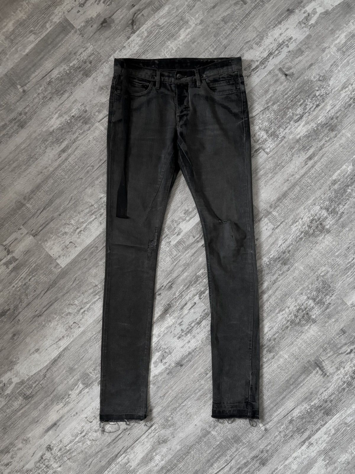 Rick Owens FW09 Rick Owens Hogwash Detroit Cut Denim | Grailed