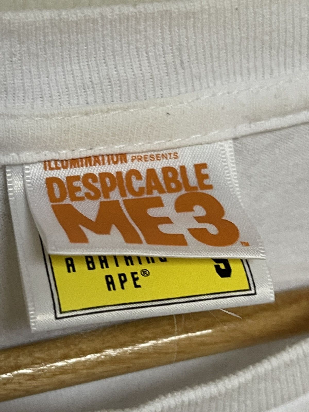 Bape Bape Milo Minions Despicable Me 3 t shirt mugshot Size US S / EU 44-46 / 1 - 5 Thumbnail