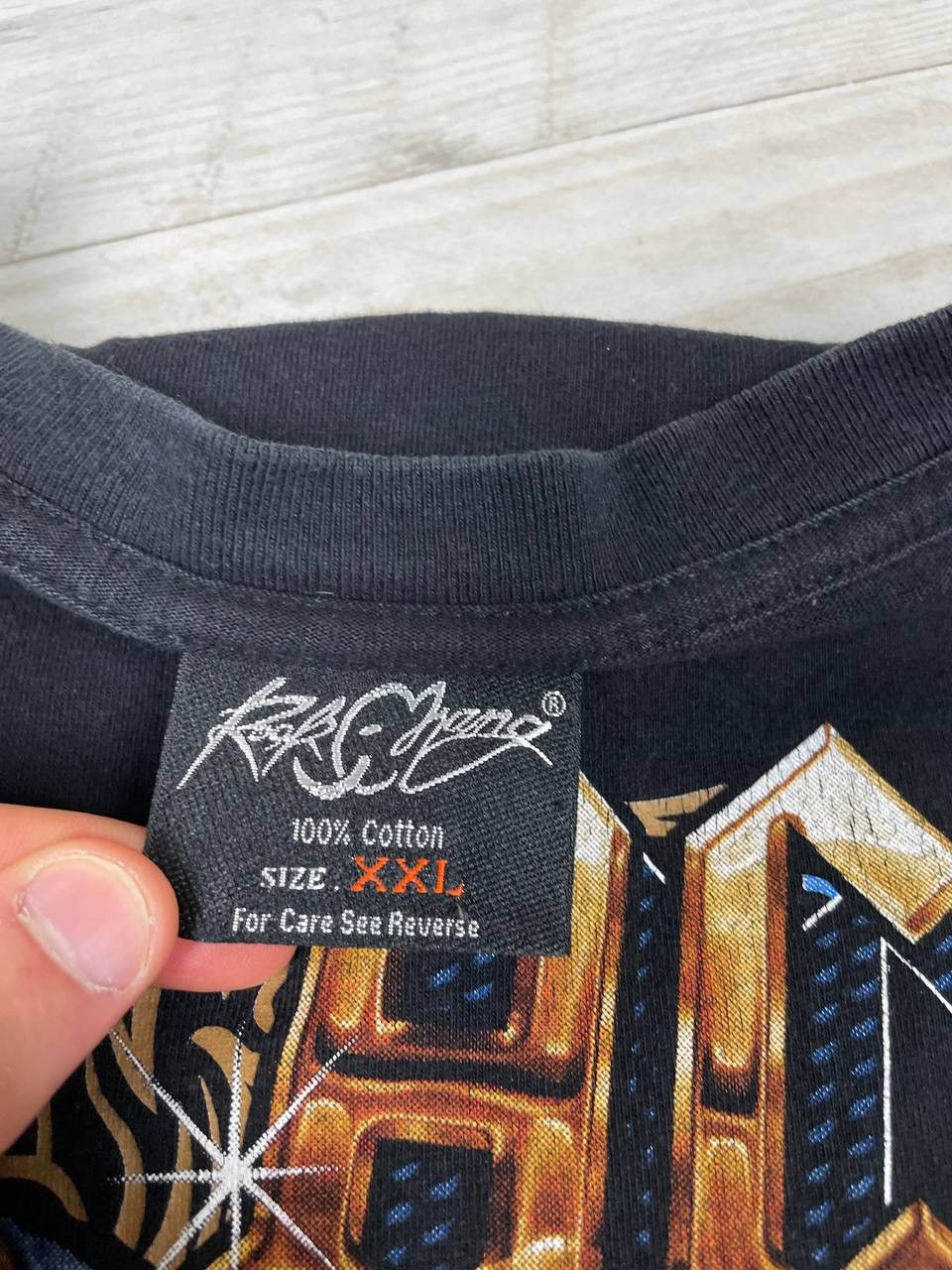 AC/DC Vintage AC/DC 90s Big Logo Rock Band T Shirt Size US XXL / EU 58 / 5 - 8 Thumbnail
