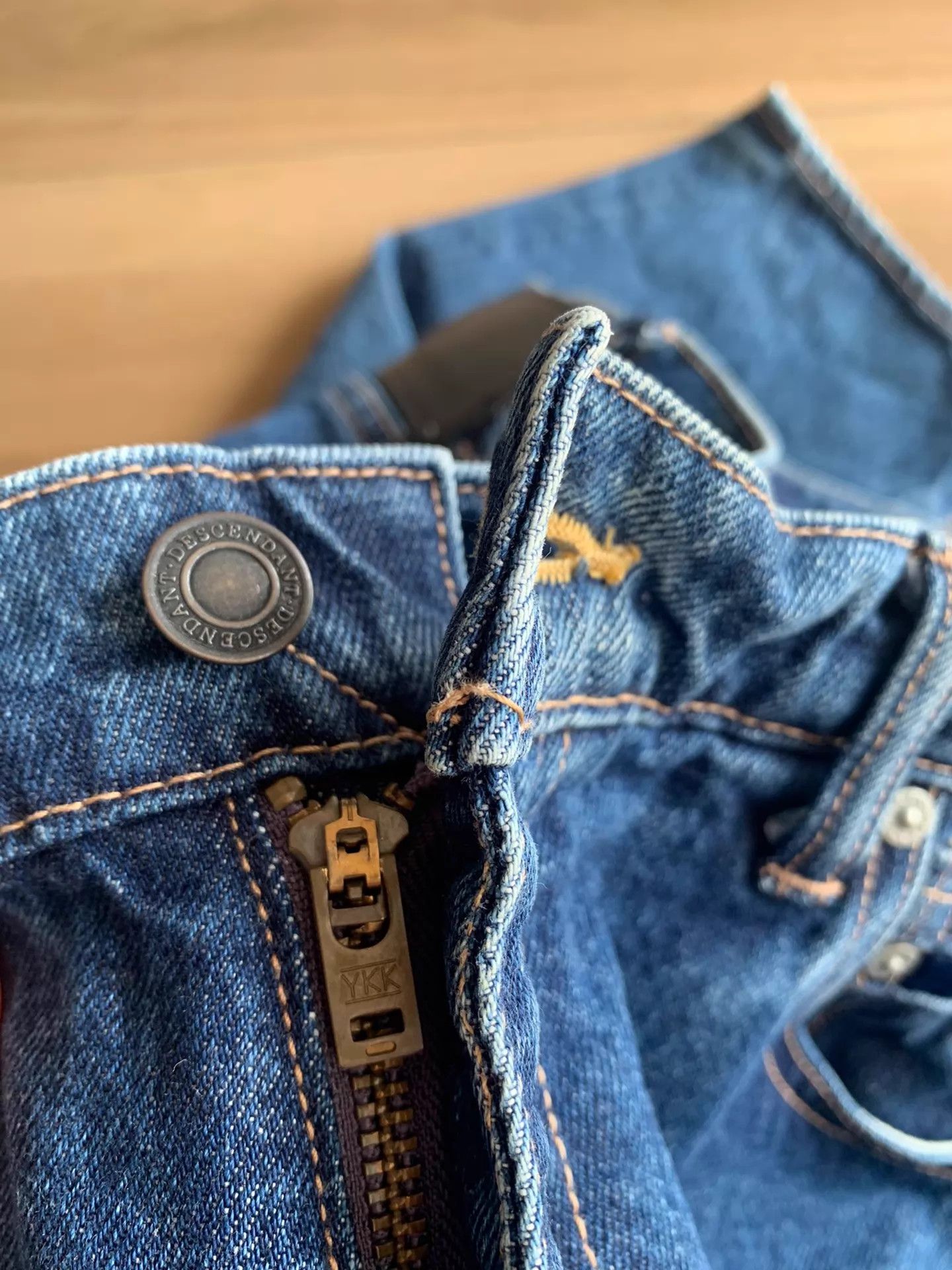 Descente DCDT 1986 Wide Straight Vintage Washed Jeans Size 4 Size US 36 / EU 52 - 8 Thumbnail