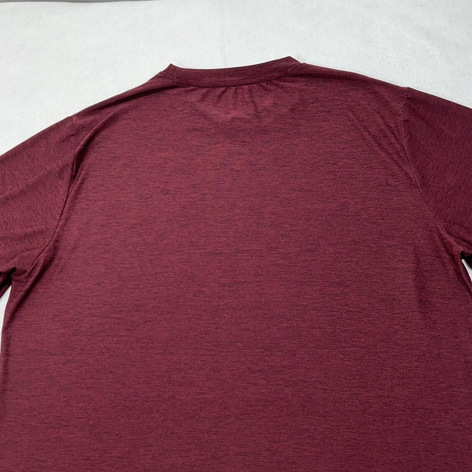 Reebok Reebok Lightweight Athletic T Shirt Maroon Athletic Crewneck Size US L / EU 52-54 / 3 - 10 Thumbnail