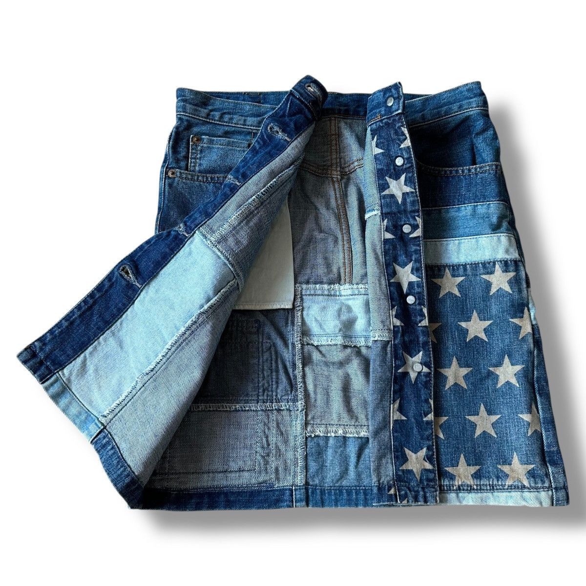 Hysteric Glamour Hysteric Glamour Kinky Mini Denim Skirt Size 30" / US 8 / IT 44 - 3 Thumbnail