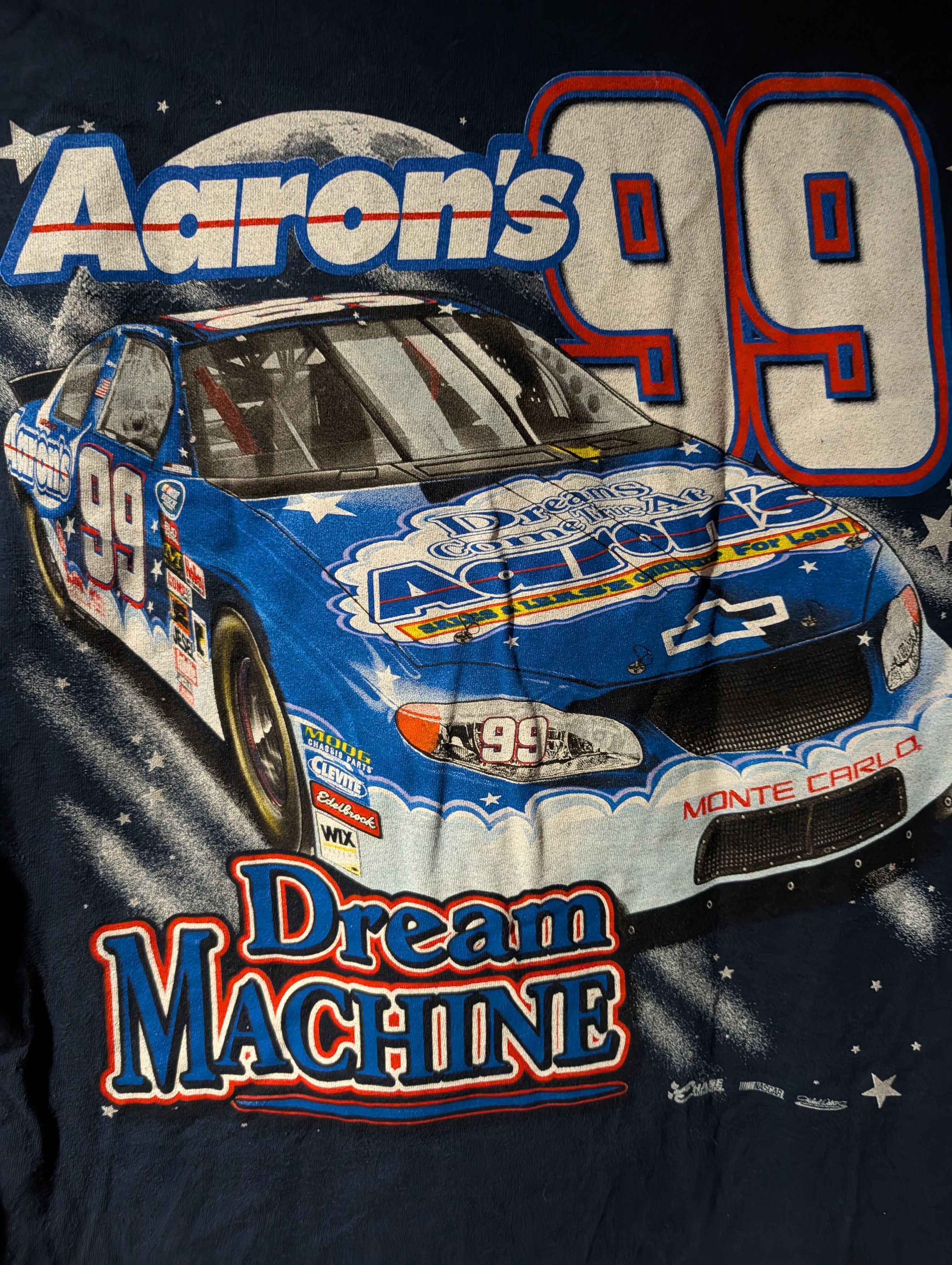 NASCAR Vintage 2003 Michael Waltrip Dream Machine Nascar T-Shirt Size US XL / EU 56 / 4 - 2 Thumbnail