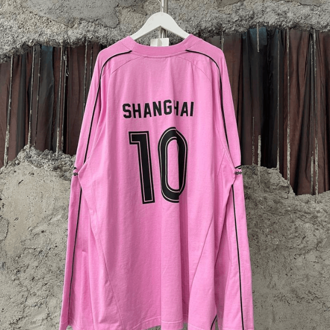 Balenciaga Balenciaga Oversized Long-Sleeve T-Shirt 1M Size US S / EU 44-46 / 1 - 2 Thumbnail
