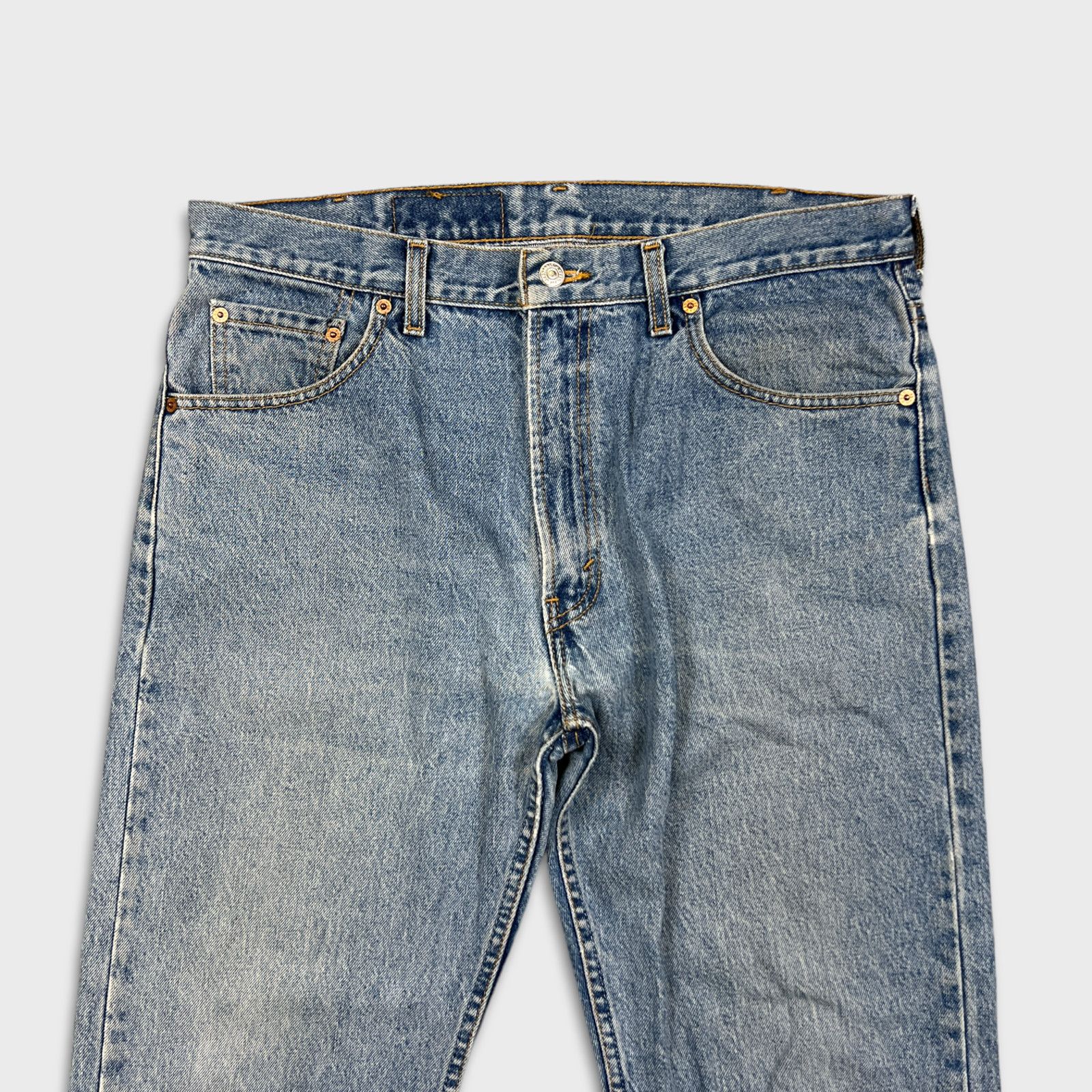 Levi's × Levi's Vintage Clothing × Vintage Vintage Levi's 505 Jeans 36x30 Irregular Straight 90s Denim Size US 36 / EU 52 - 2 Thumbnail