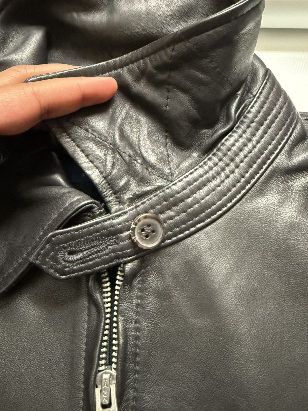 Lauren Ralph Lauren × Polo Ralph Lauren × Ralph Lauren Polo Ralph Lauren Leather jacket Size US S / EU 44-46 / 1 - 3 Thumbnail